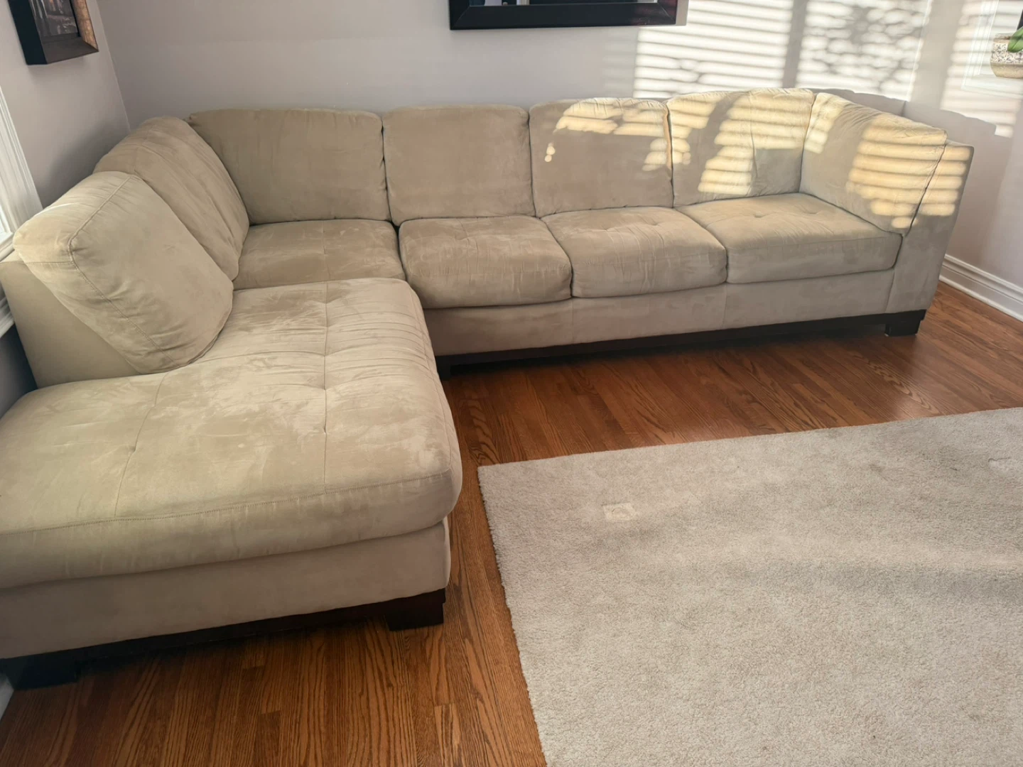 Beige Sectional Sofa