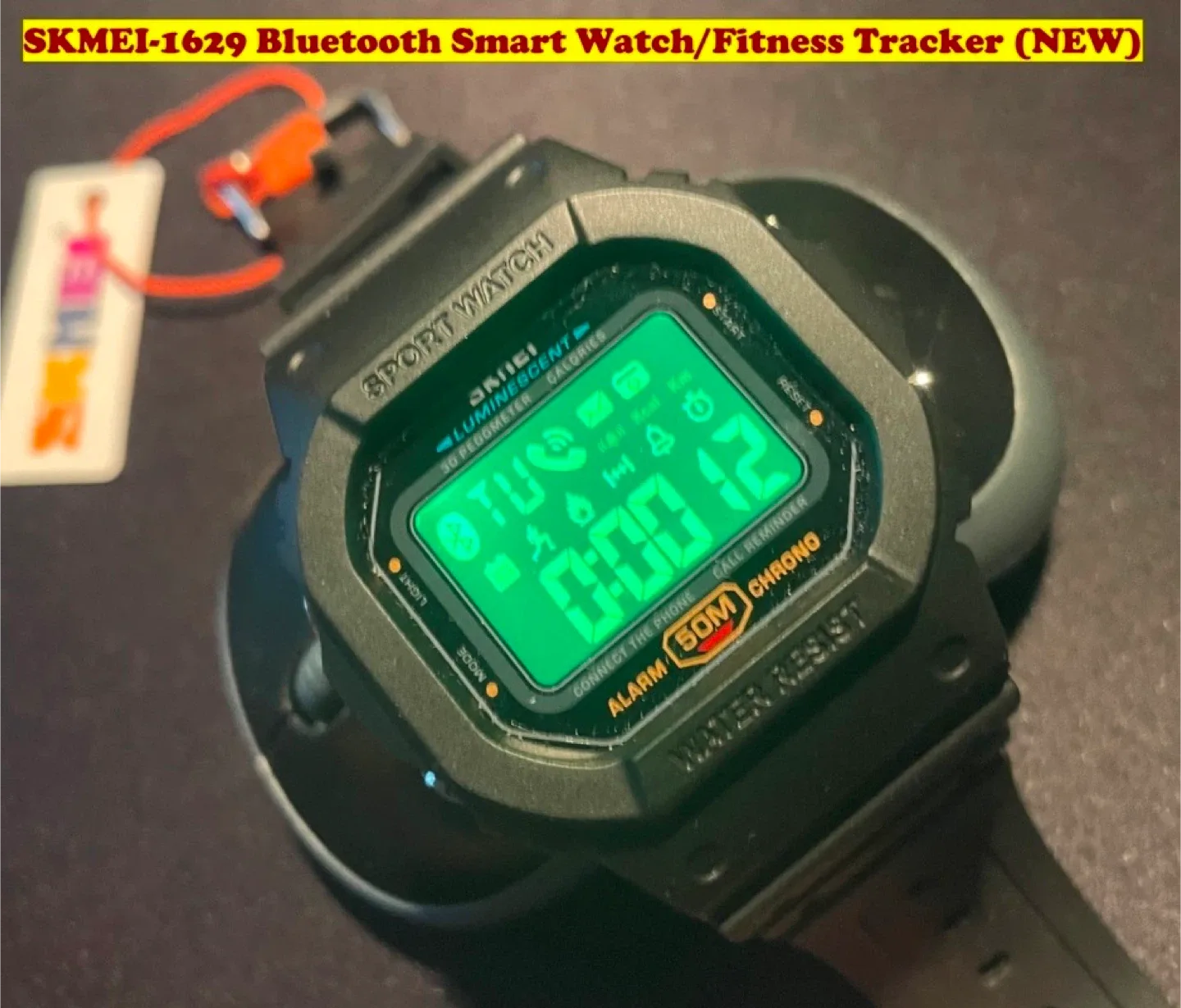 SKMEI-1629 Bluetooth Smart Watch/Fitness Tracker (NEW)