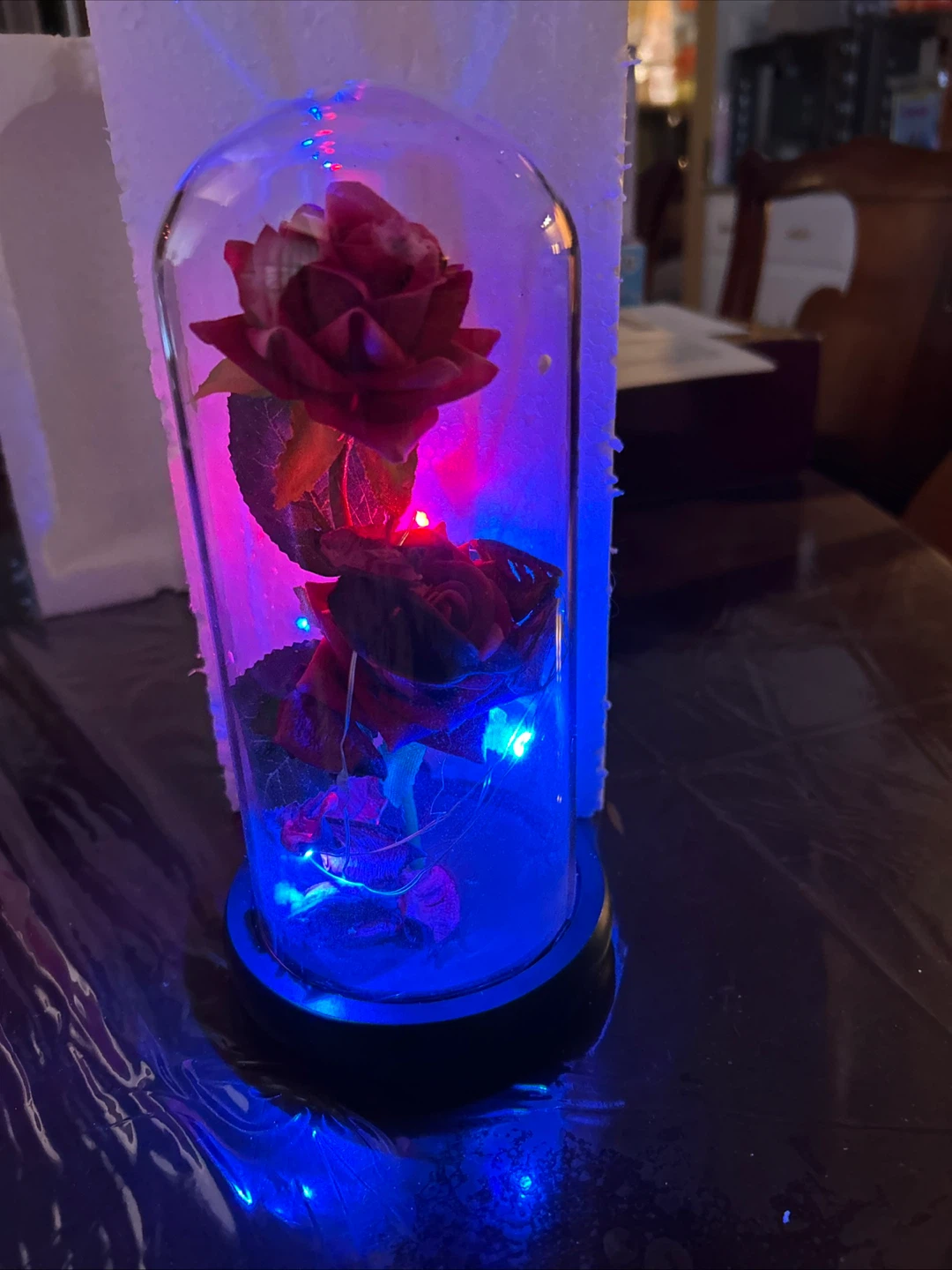 Enchanted Rose Flower Lamp - photo 2