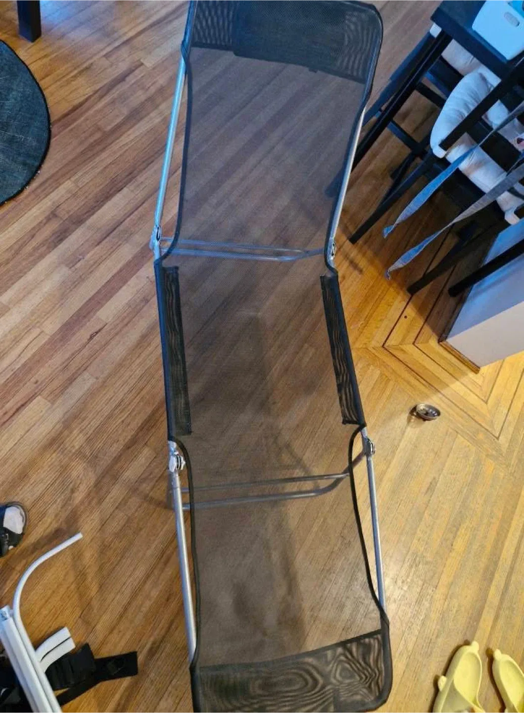 Folding Beach Chair - Black