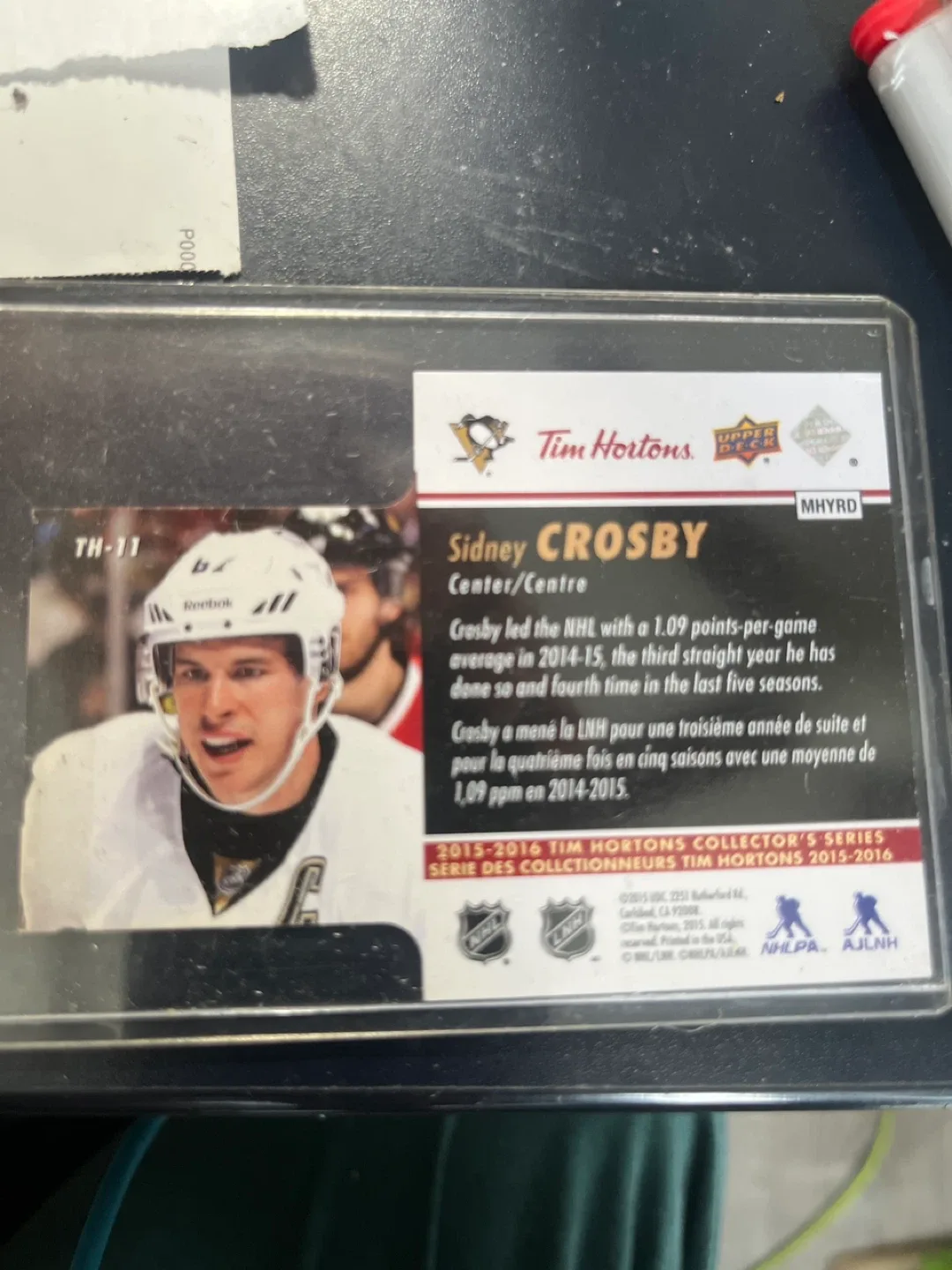 Sidney Crosby Pittsburgh Penguins Hockey Card image indicator(2)