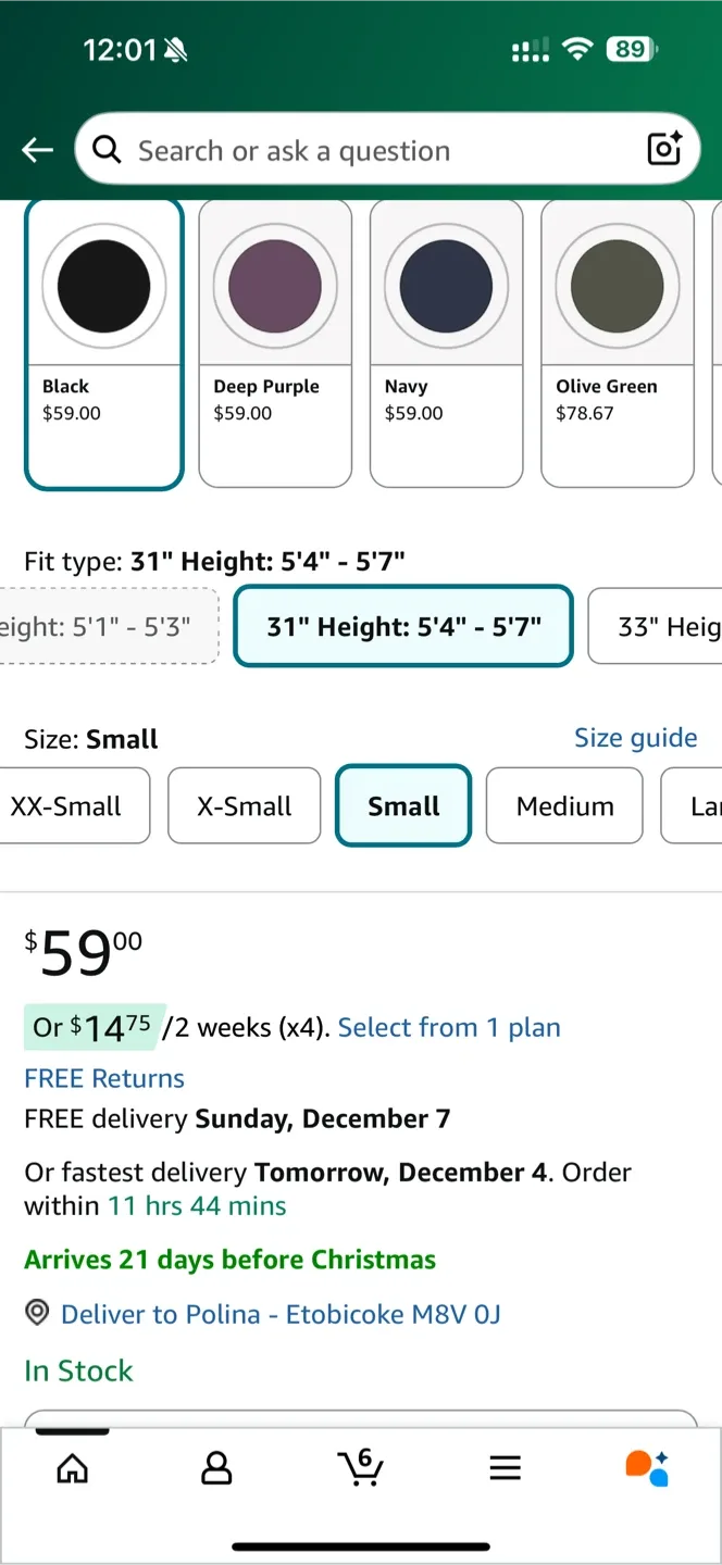 Flare Leggings - Black - Small image indicator(5)