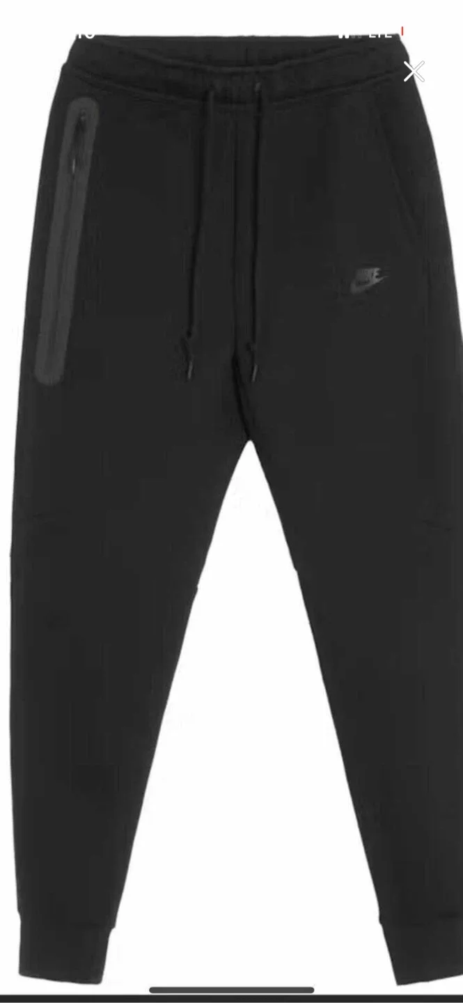 Nike Tech Fleece Black Pants image indicator(2)