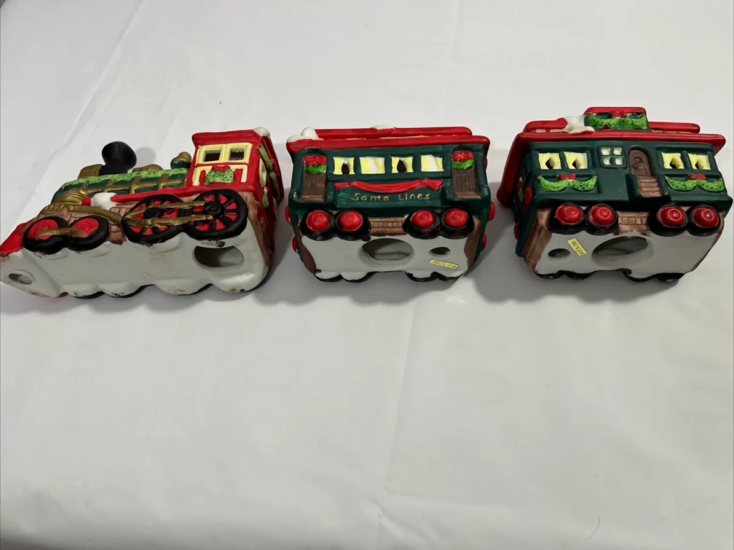Ceramic Christmas Train Set image indicator(2)