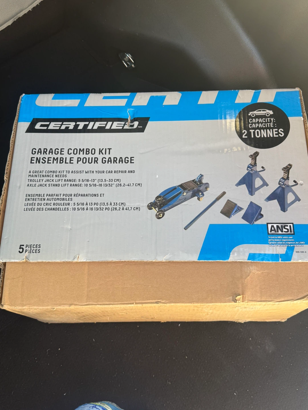 Certified Garage Combo Kit - 2 Tonnes