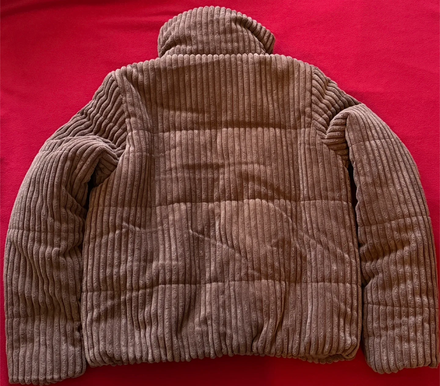 #Cleanout Forever 21 Brown Corduroy Puffer Jacket image indicator(2)