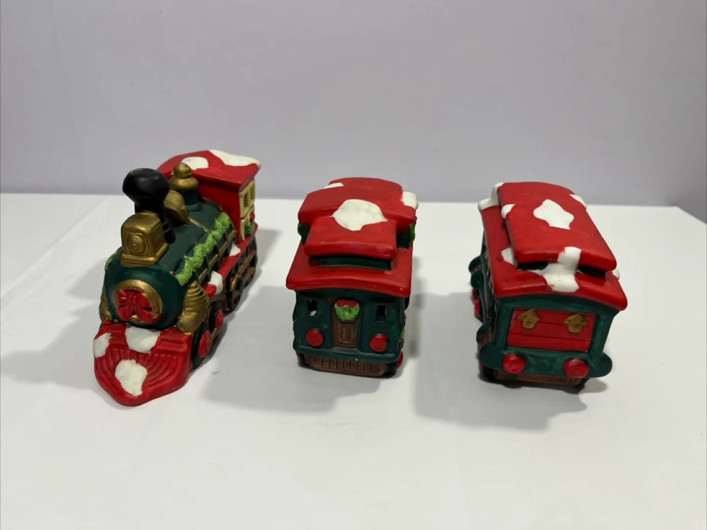 Ceramic Christmas Train Set image indicator(5)