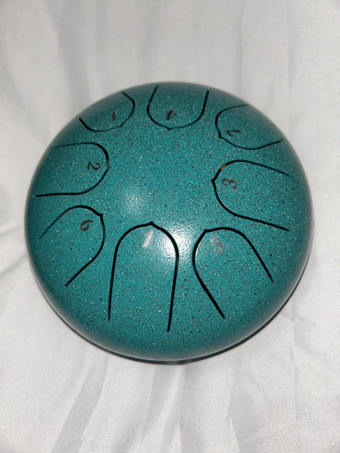 Small 6” Steel Tongue Drum #cleanout