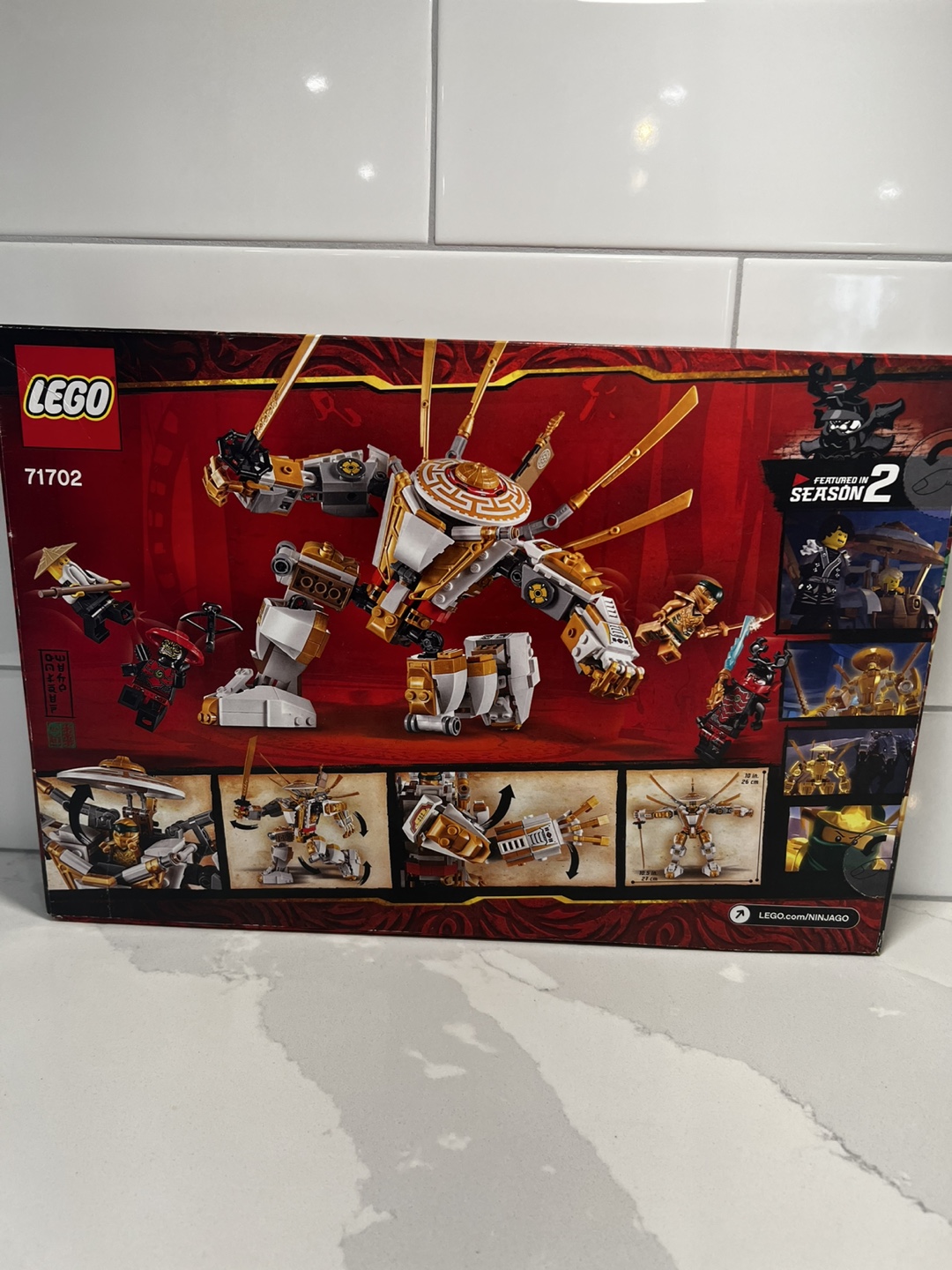 LEGO Ninjago Legacy Golden Mech 71702 - New in Box! - photo 2