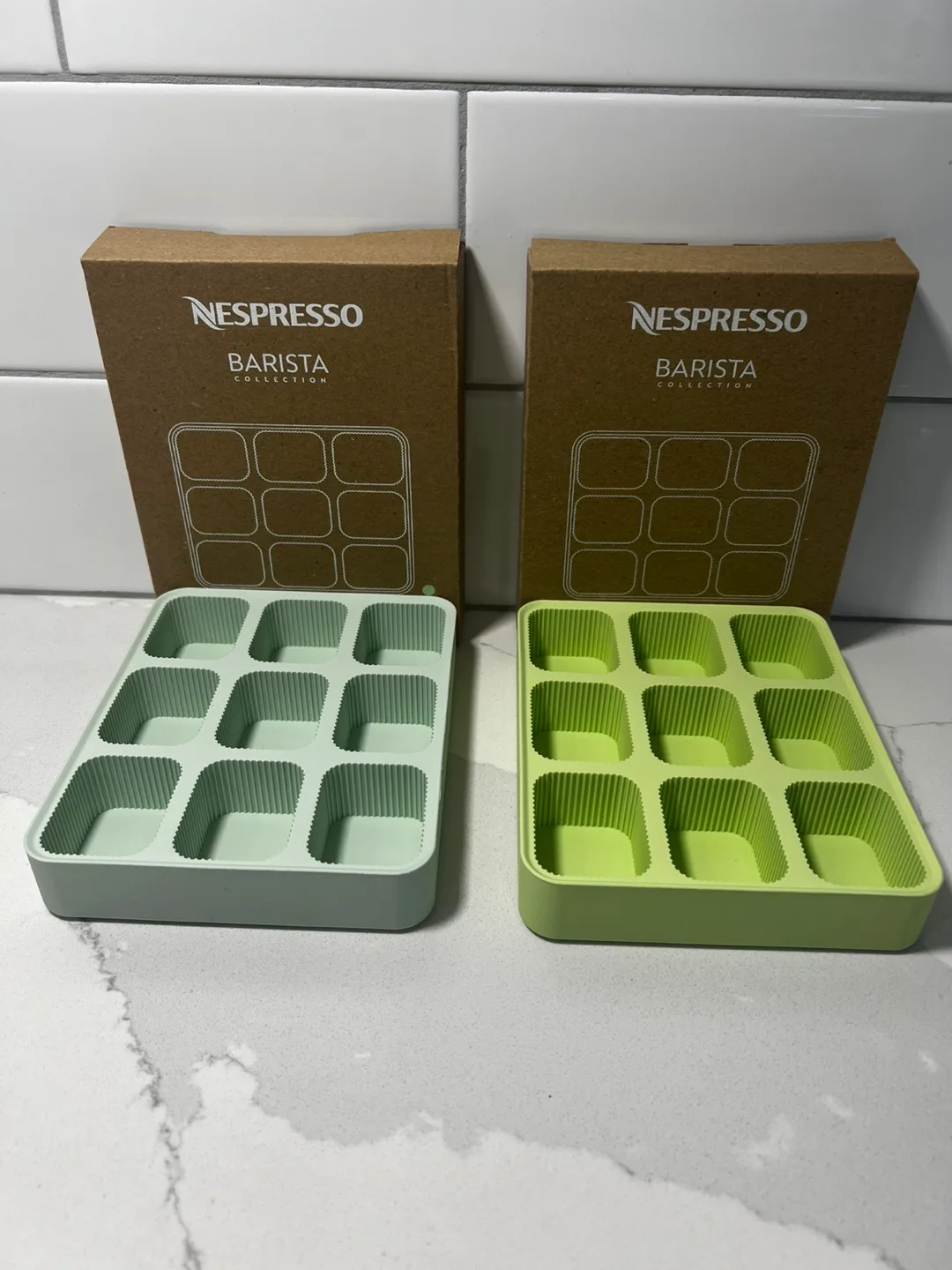 Nespresso Barista Collection Ice Cube Tray - Mint