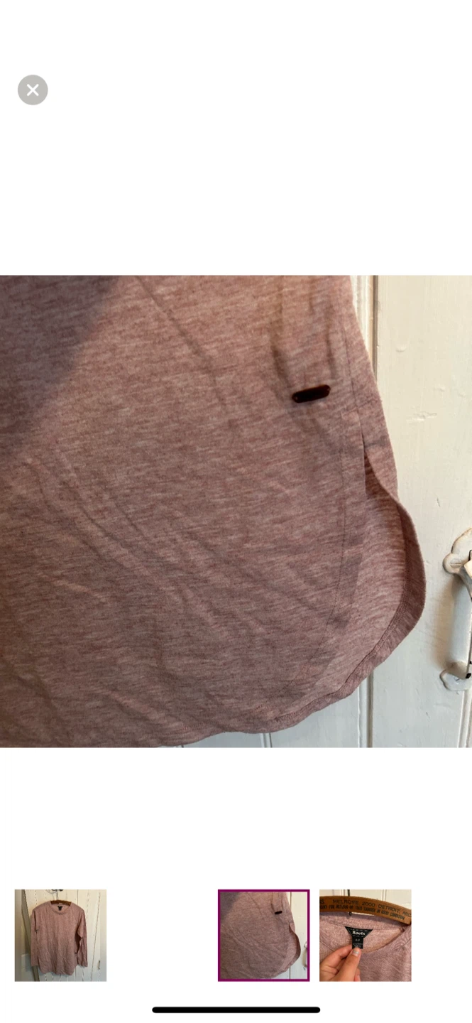 Roots small pink Long Sleeve Top - photo 2