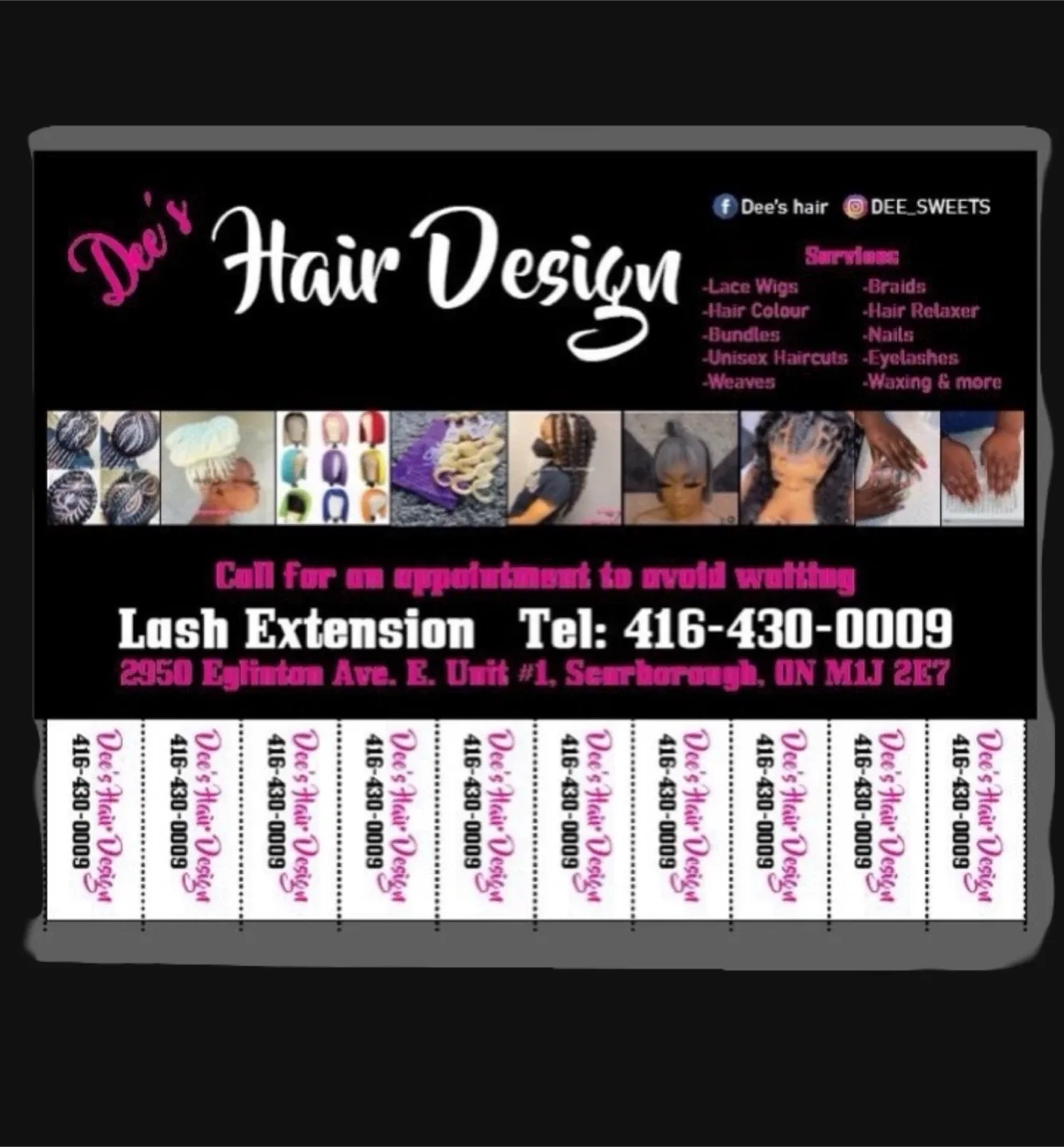 Dee's Hair Design Services - Pickering