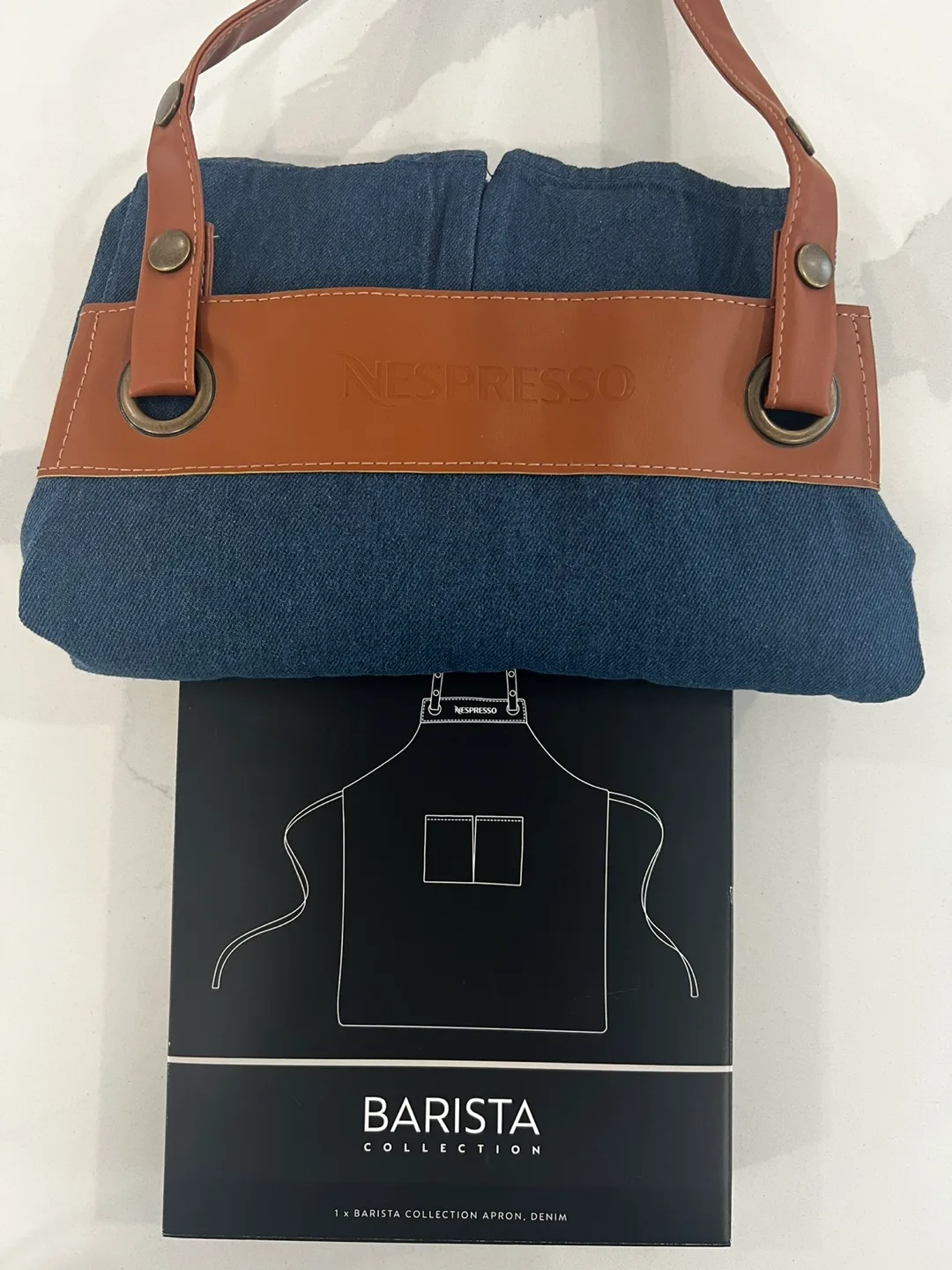Nespresso Barista Collection Denim Apron image indicator(2)