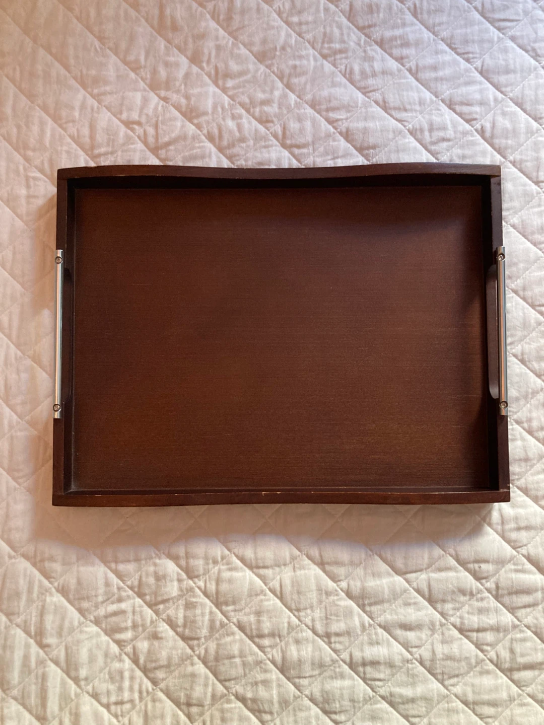 Cherry Colored Serving Tray