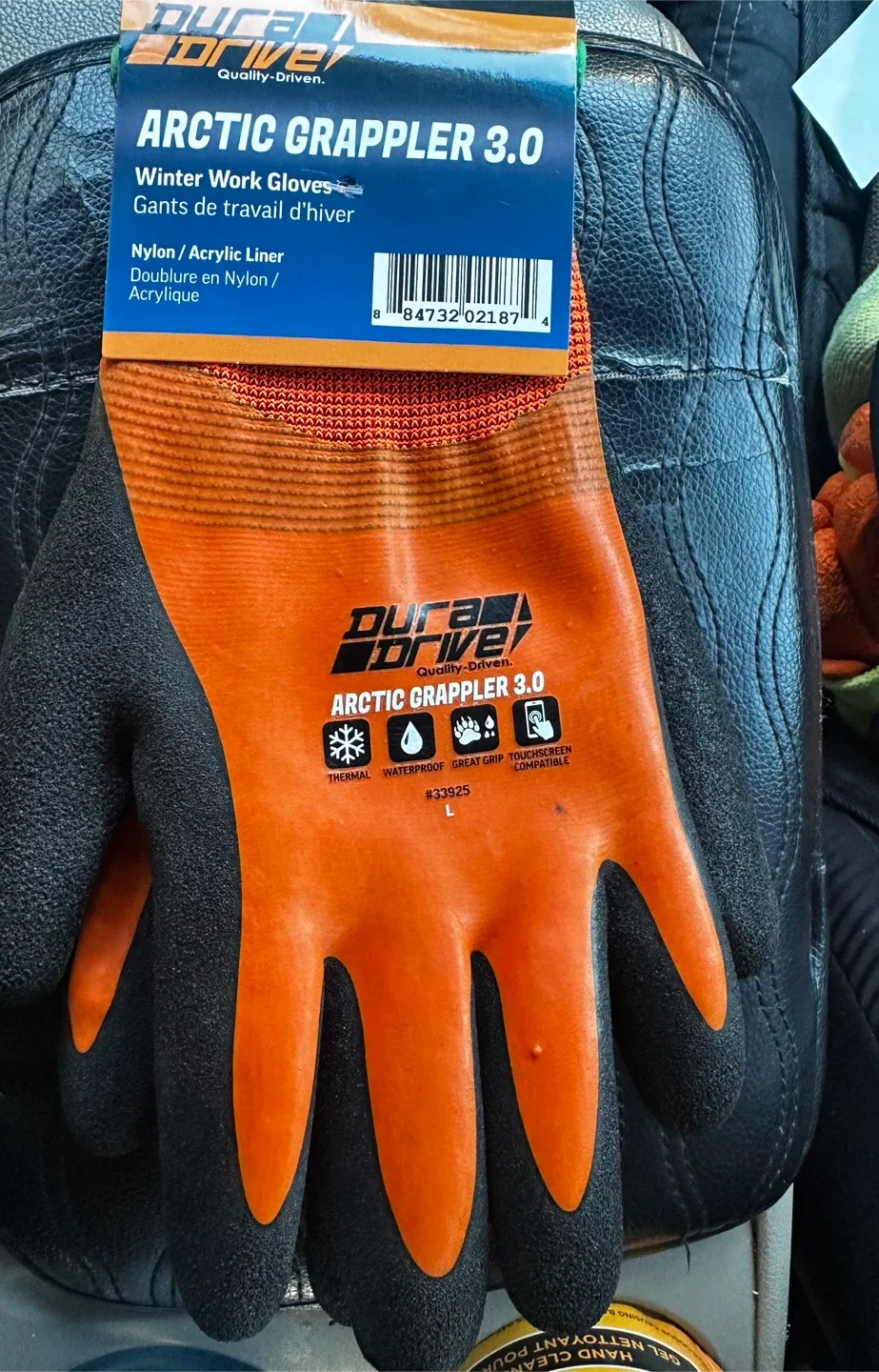 Duradrive Arctic Grappler 3.0 Winter Work Gloves Large