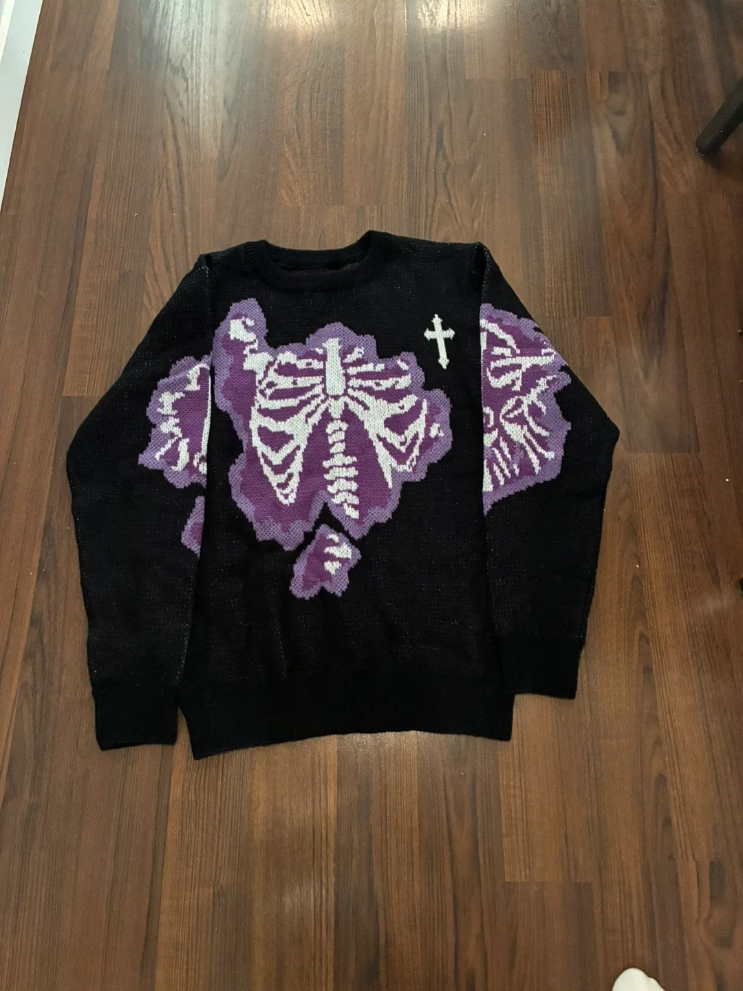 Skeleton Design Sweater