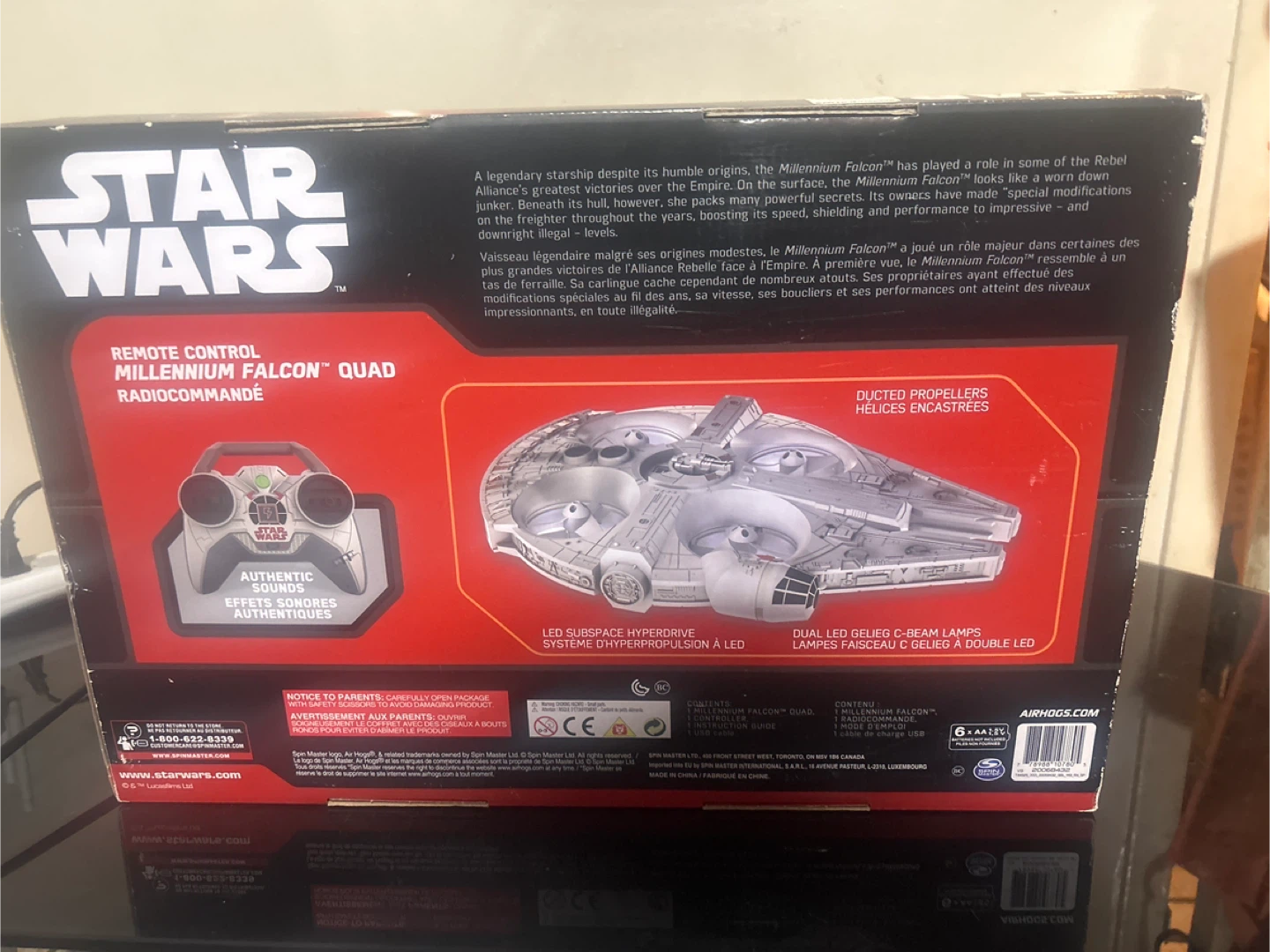 Air Hogs Star Wars Millennium Falcon Quad - photo 2