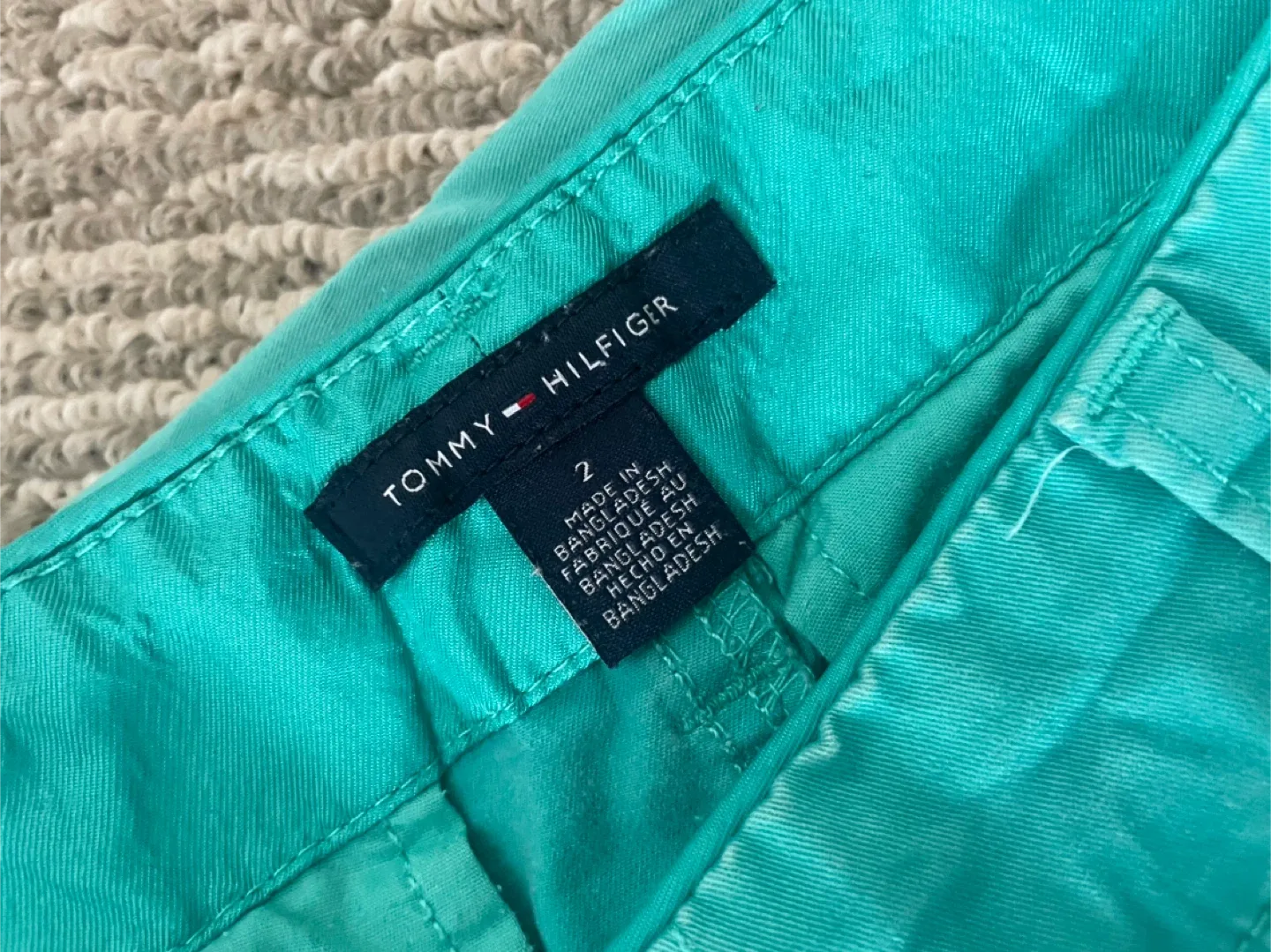 #cleanout Tommy Hilfiger Chino Pants - Size 2 - Turquoise