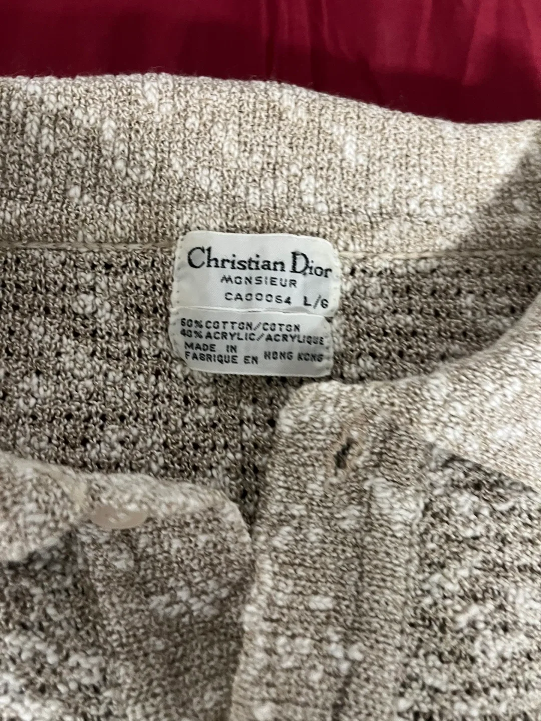 Christian Dior Monsieur Polo Shirt - Size L image indicator(5)