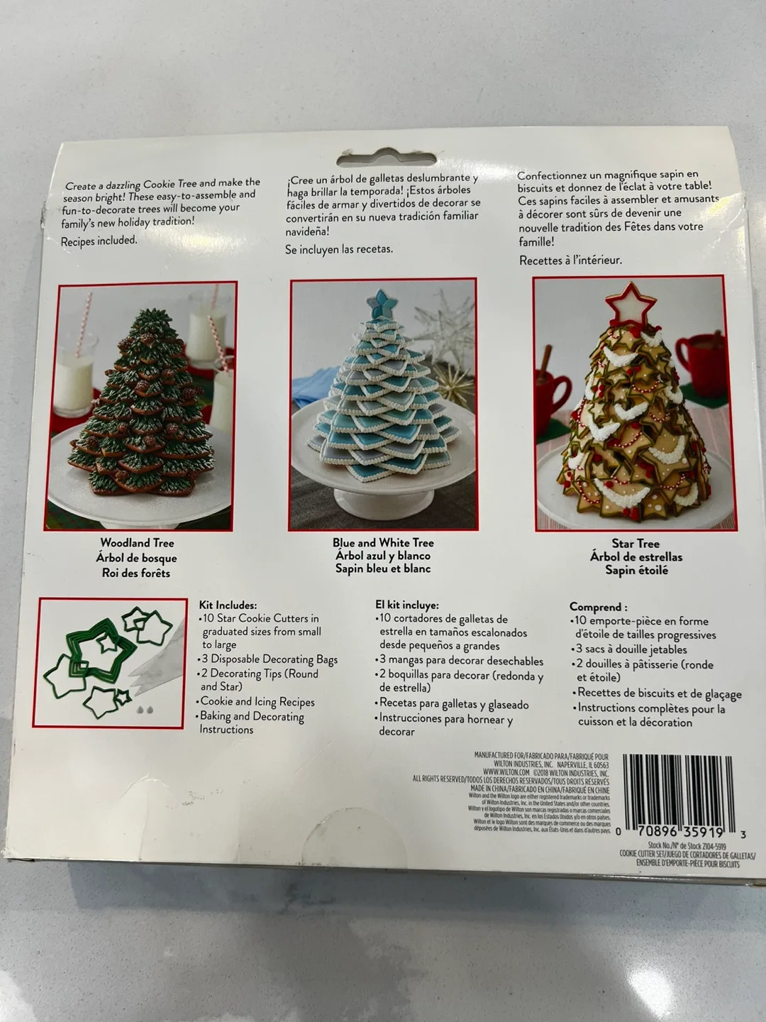Wilton Cookie Tree Cutter Kit - 15 Pieces image indicator(2)