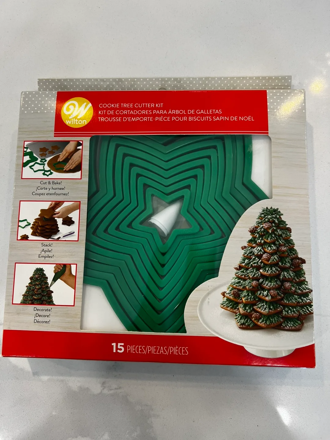 Wilton Cookie Tree Cutter Kit - 15 Pieces