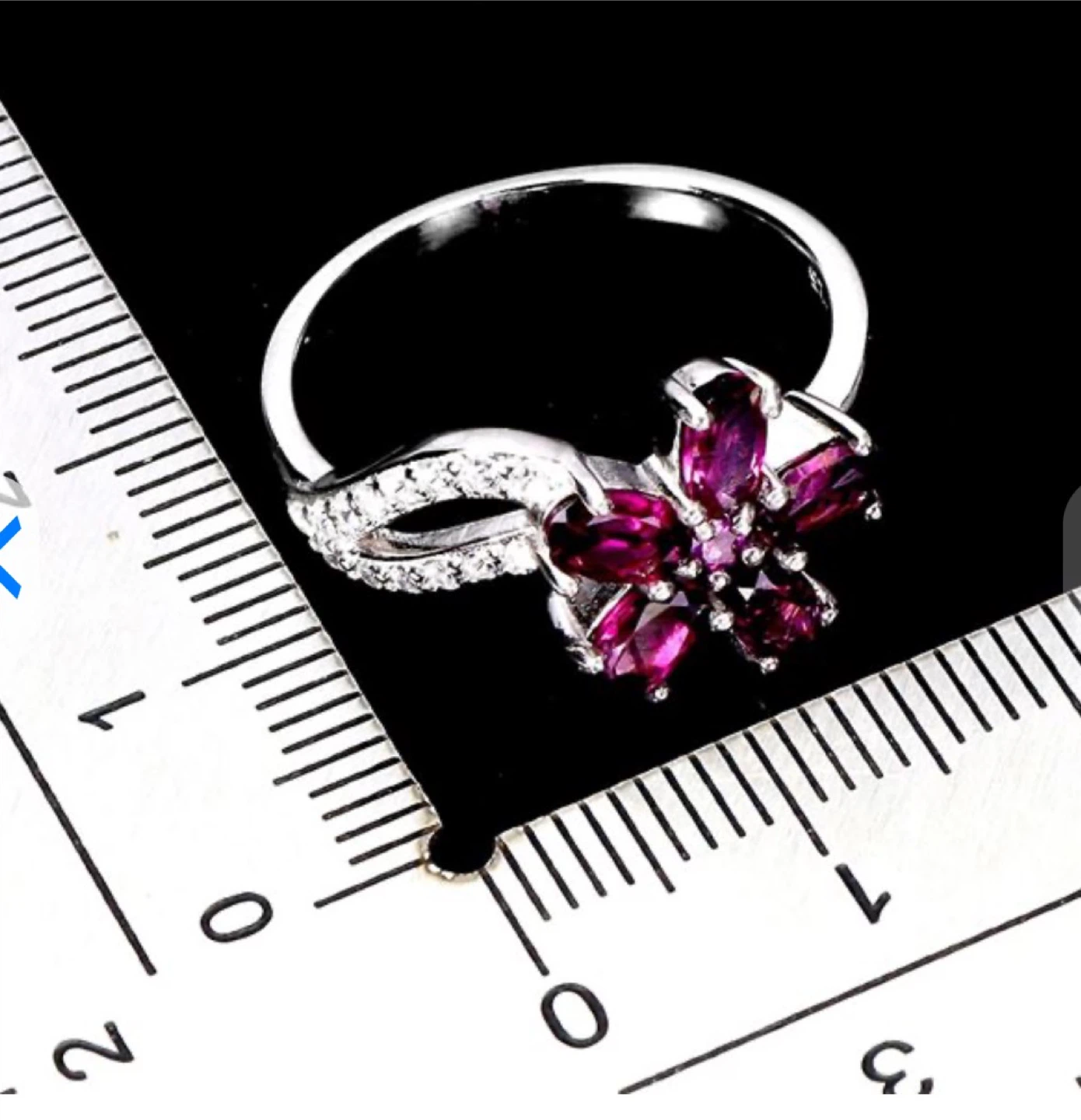 Rhodolite Garnet Ring - photo 3
