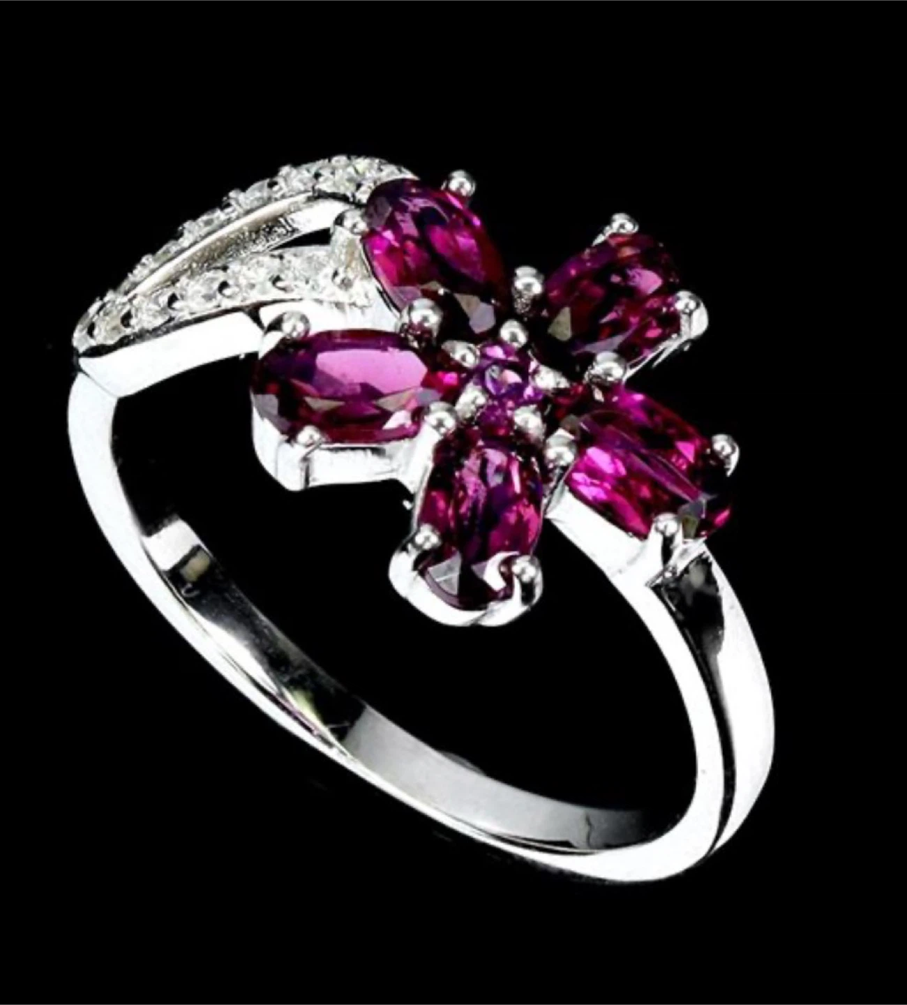 Rhodolite Garnet Ring - photo 2
