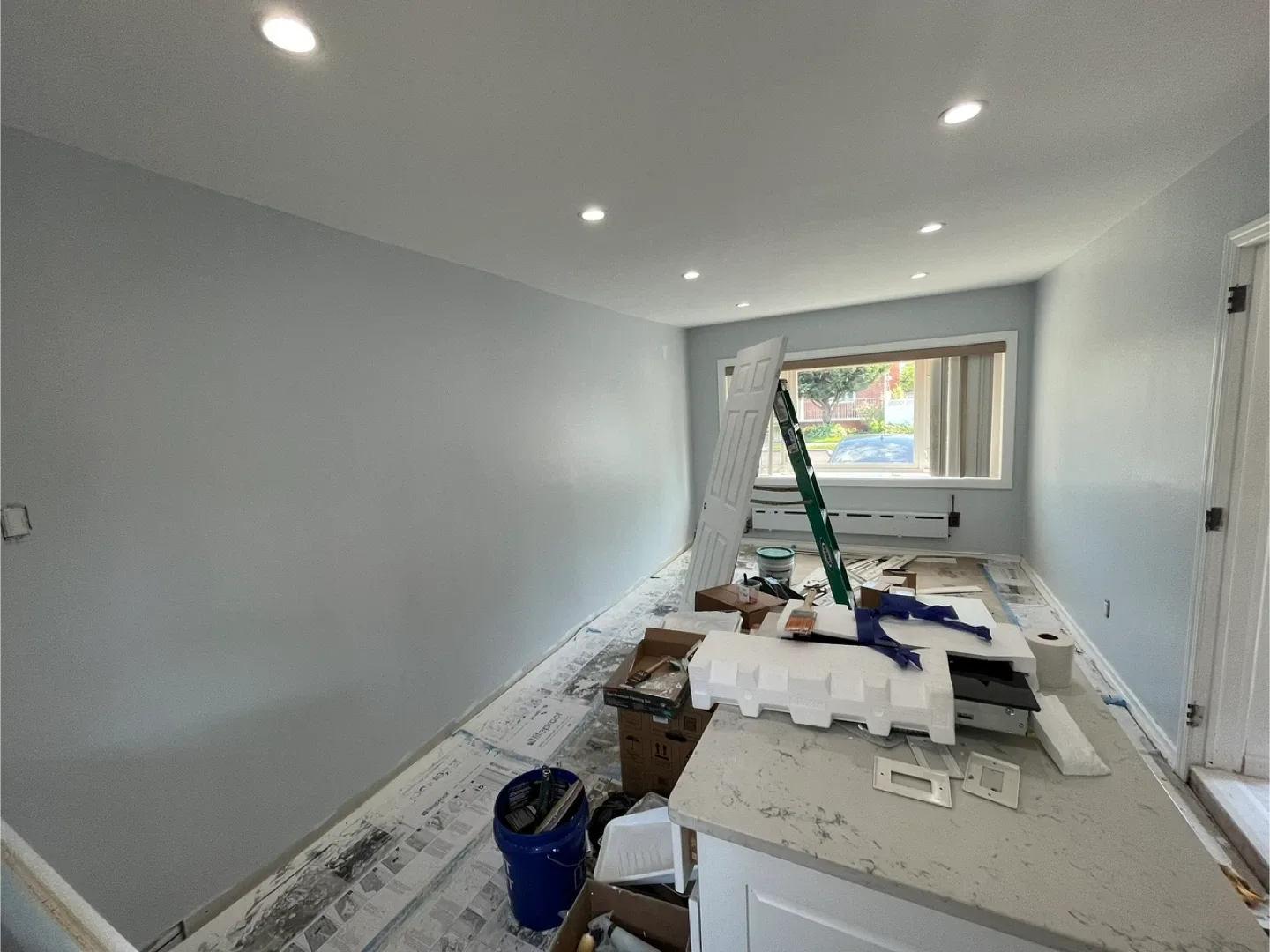 Drywall spackle paint image indicator(7)