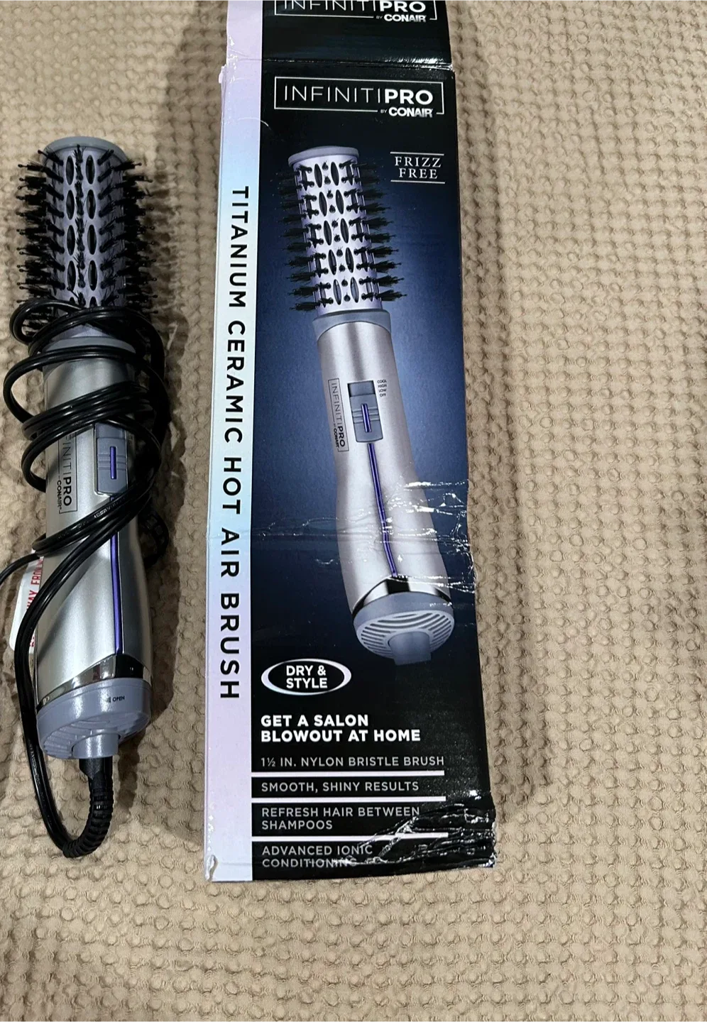 InfinitiPRO by Conair Titanium Hot Air Brush