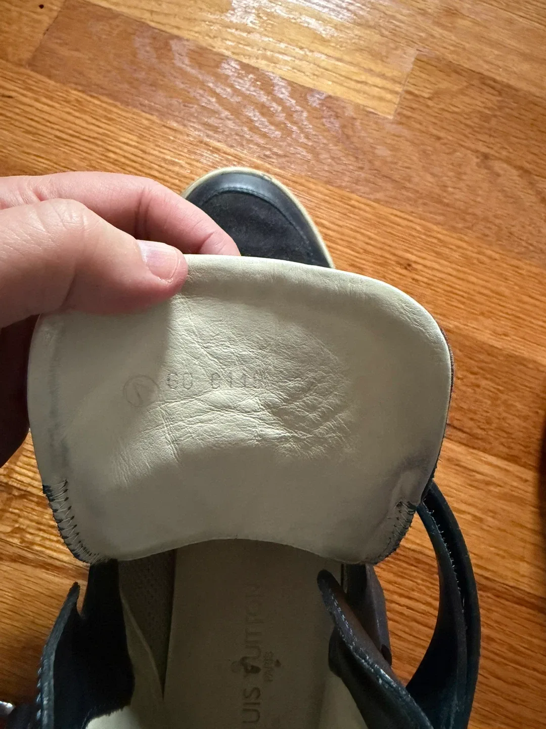 Louis Vuitton sneakers 100% authentic size 6 1/2 LV image indicator(3)