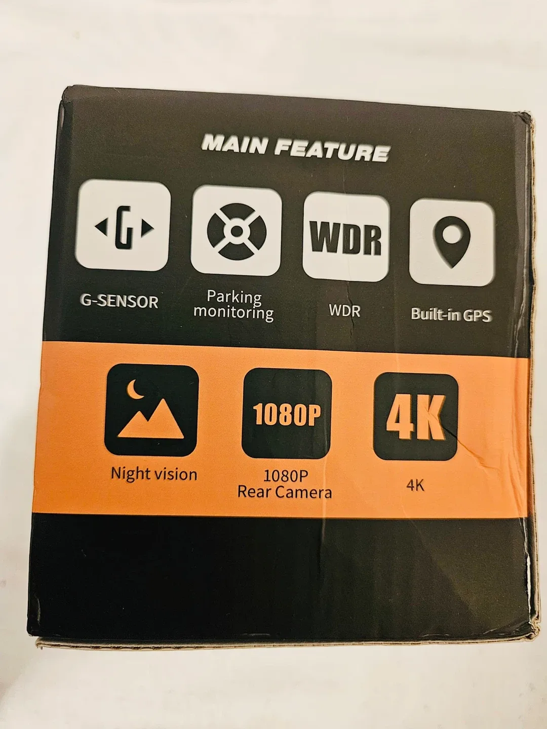 Focuway D2-DUO Dual Dash Cam - 4K/1080P image indicator(4)