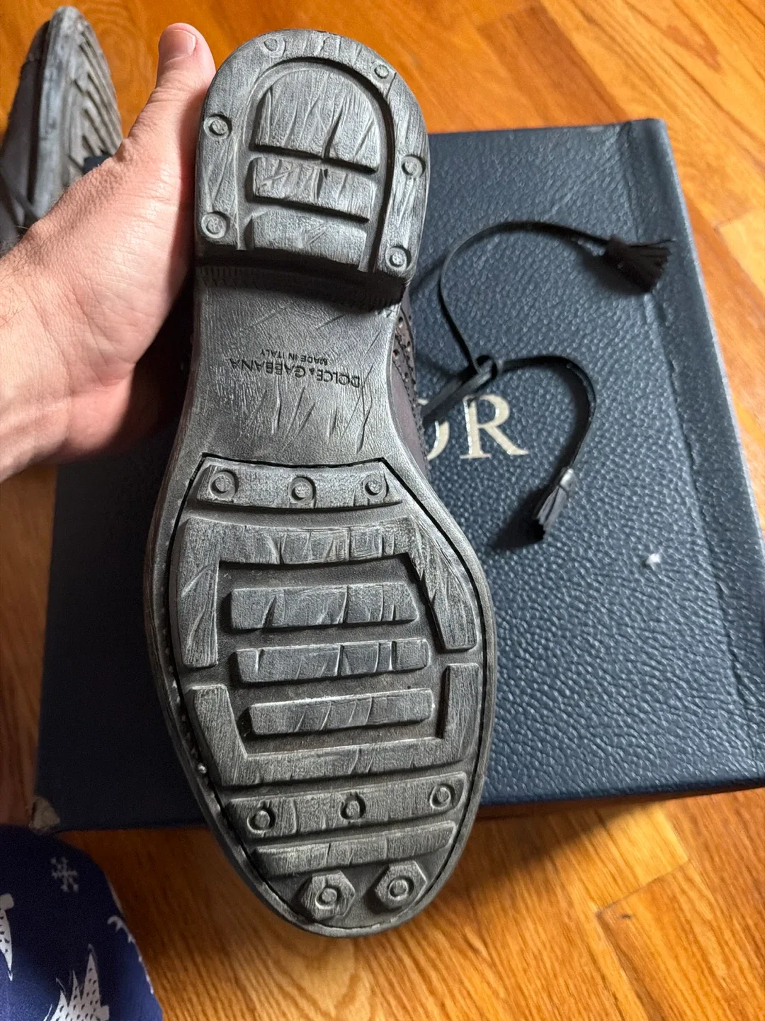 Dolce Gabbana shoes 100% authentic size 7.5 image indicator(5)