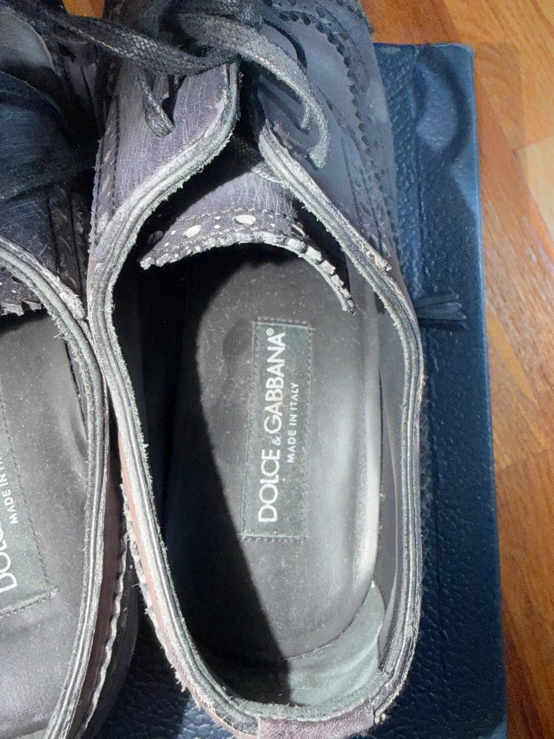 Dolce Gabbana shoes 100% authentic size 7.5 image indicator(4)