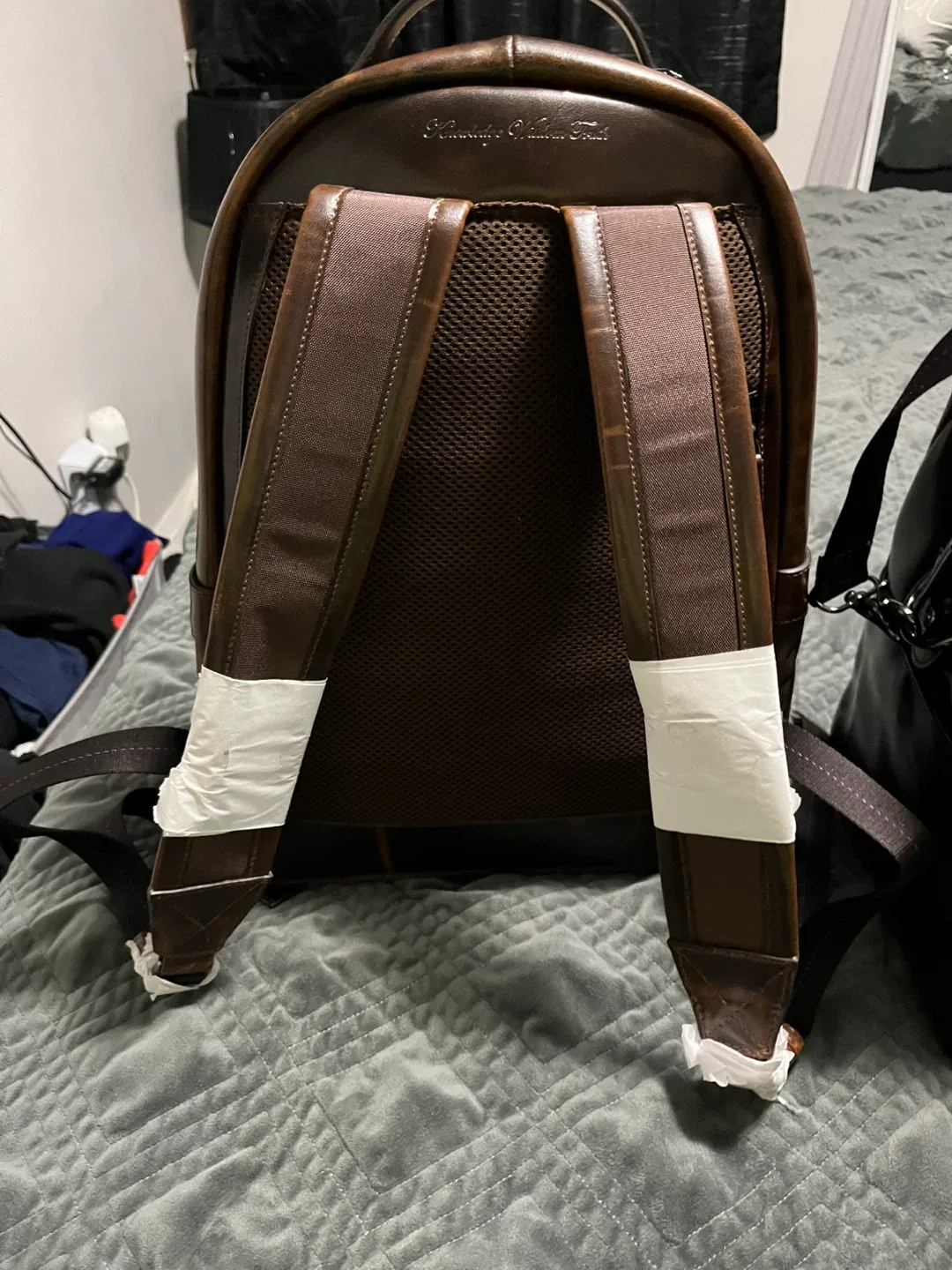 Robert Graham luxury Leather Backpack & Duffle Bag Set image indicator(4)