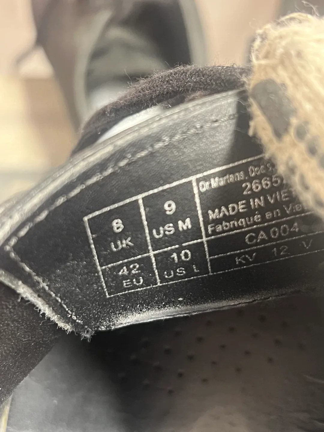 Dr. Martens 1461 Milled Nubuck, Men's US 9 image indicator(3)