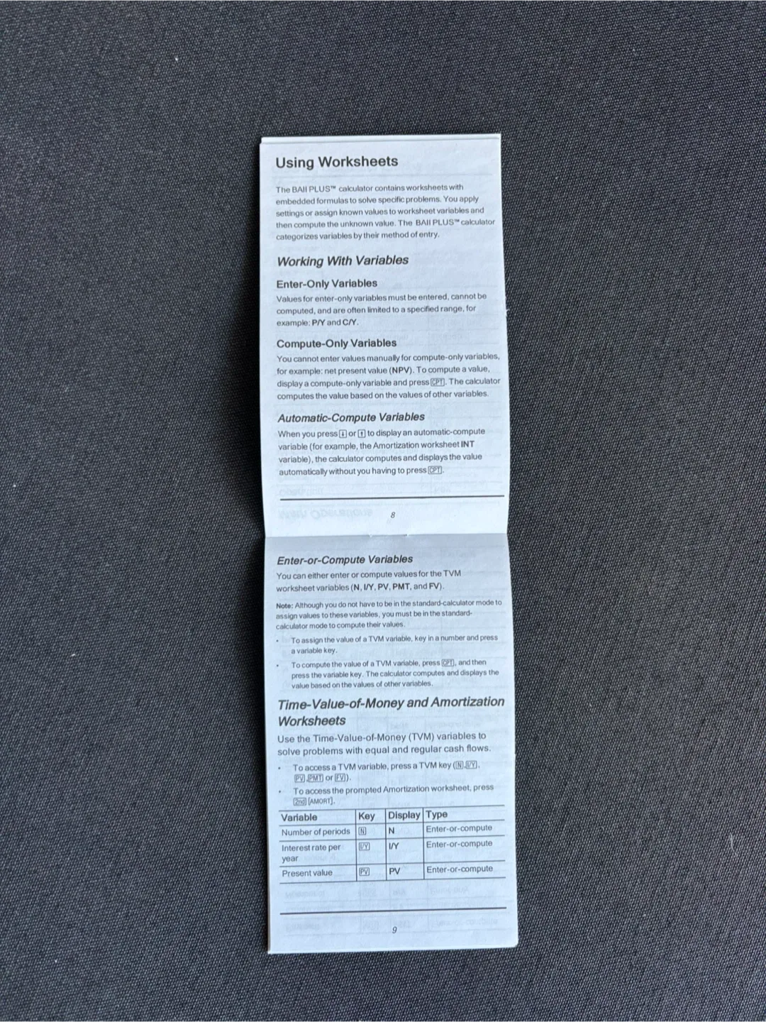 Texas Instruments BA II Plus Calculator #Cleanout image indicator(3)