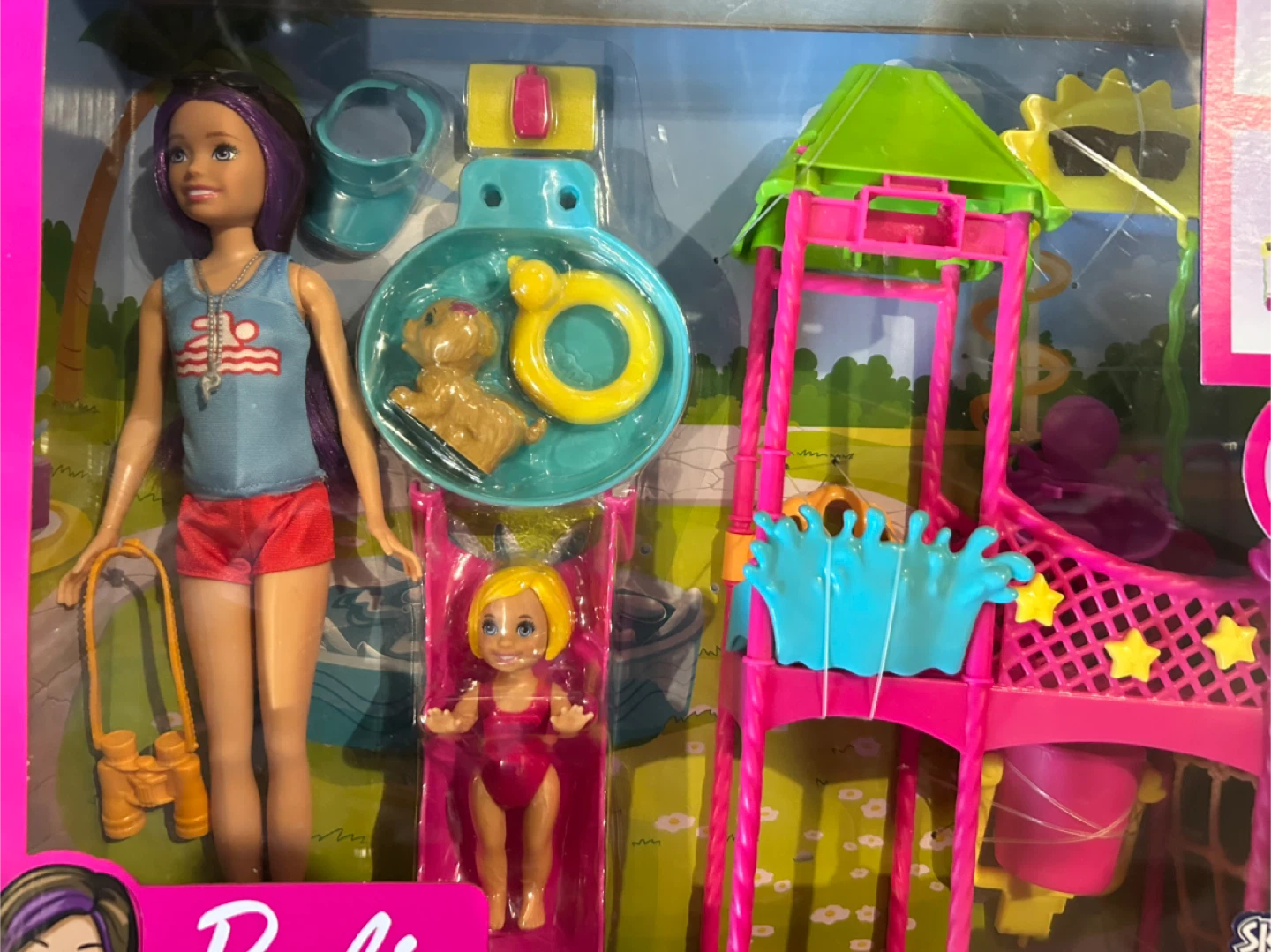 #Cleanout Barbie Skipper waterpark Playset - New - photo 2