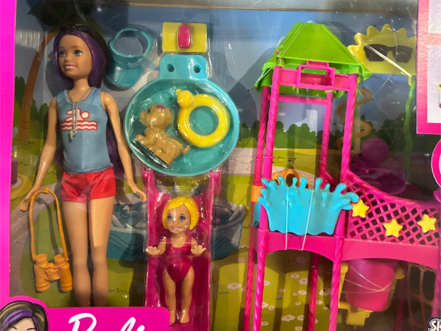 #Cleanout Barbie Skipper waterpark Playset - New image indicator(2)