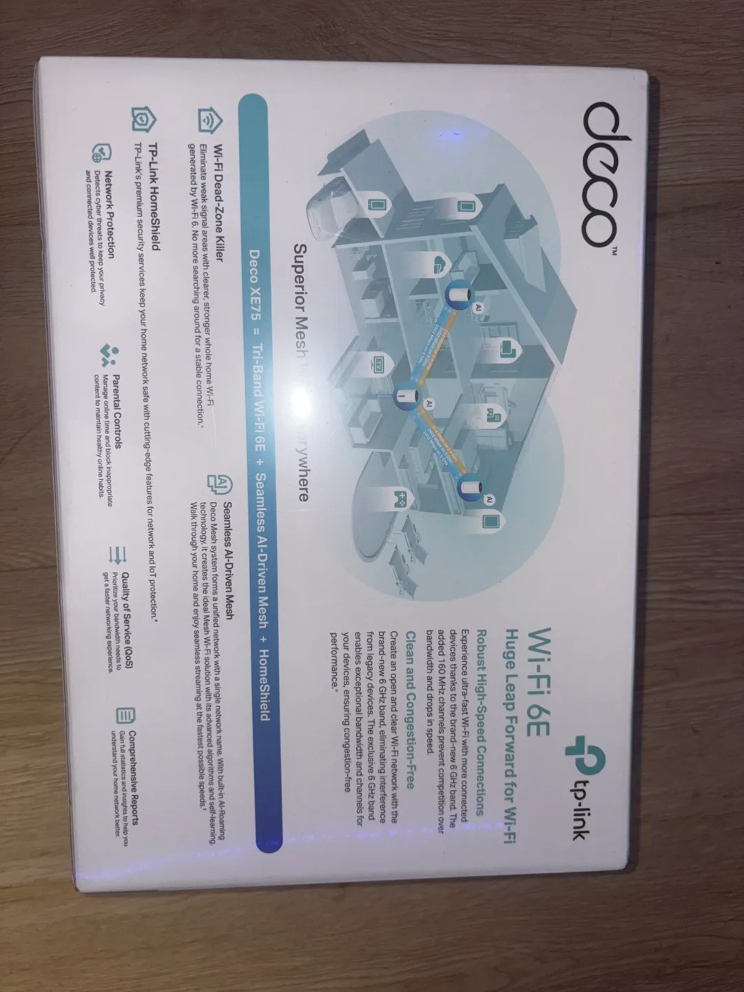 TP-Link Deco AXE5400 Tri-Band Mesh WiFi 6E System image indicator(3)