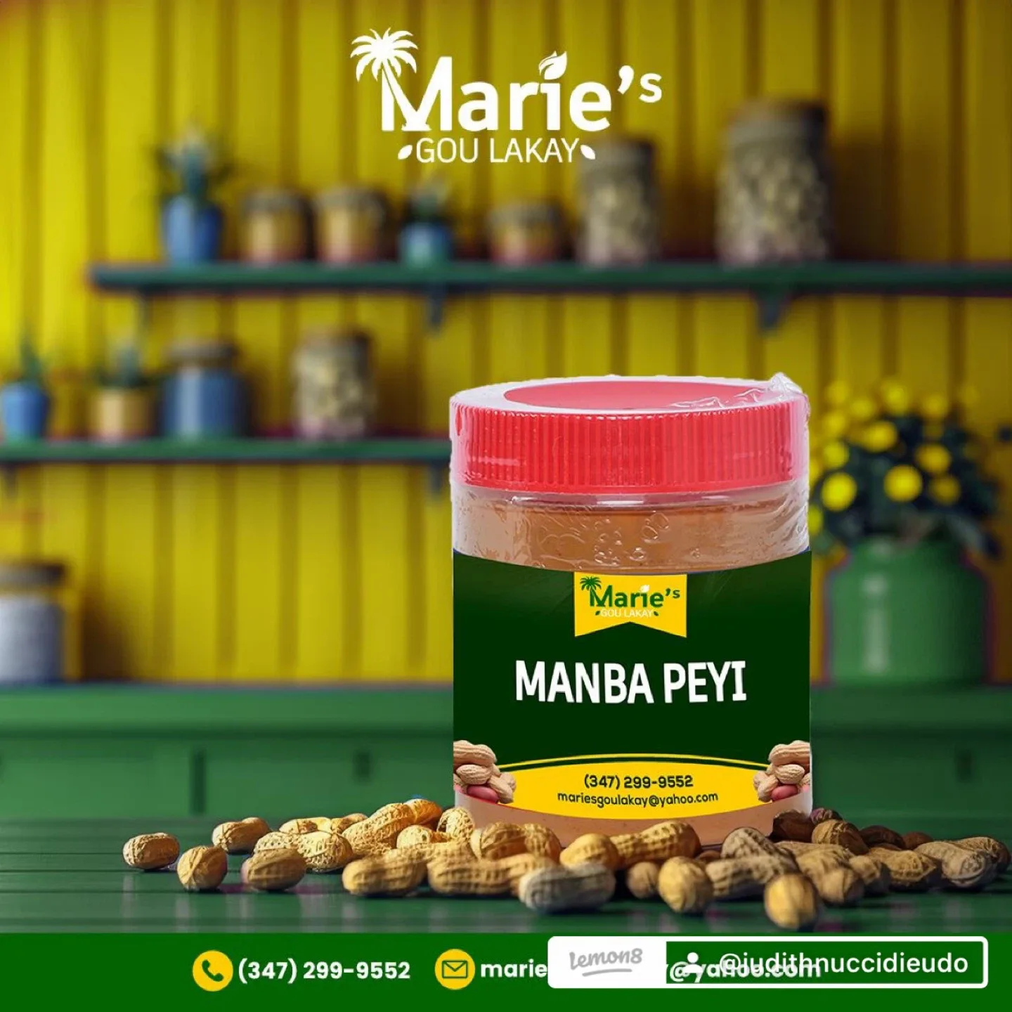 Marie's Manba Peyi Peanut Butter