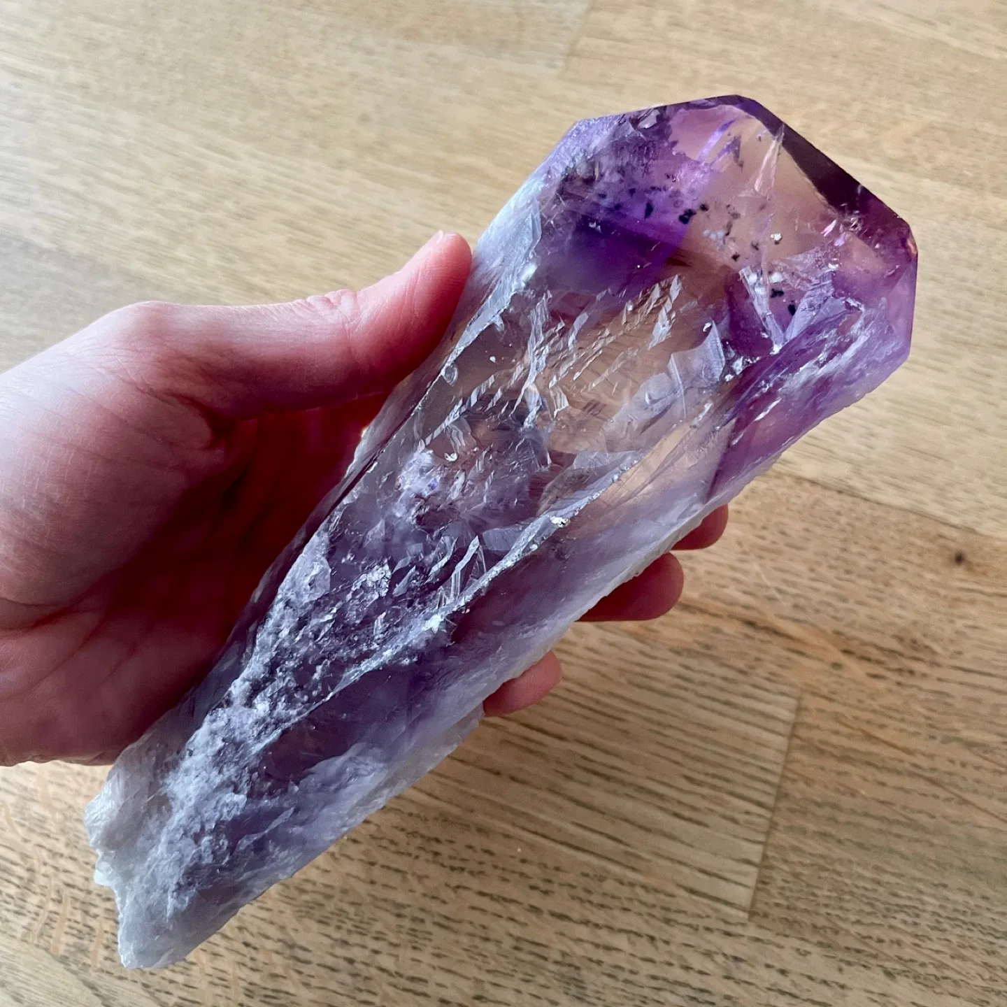 Amethyst Scepter “torch” crystal