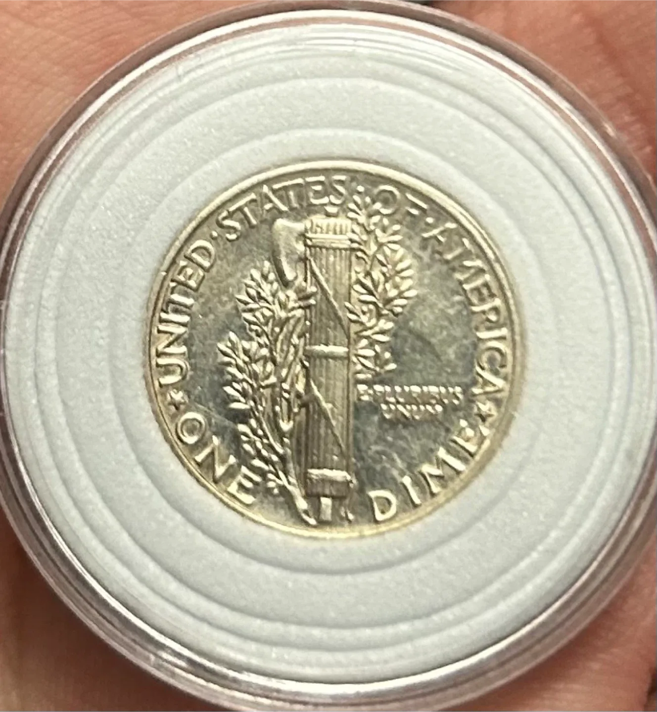 Collection of 17 AU Silver Mercury Dimes image indicator(3)