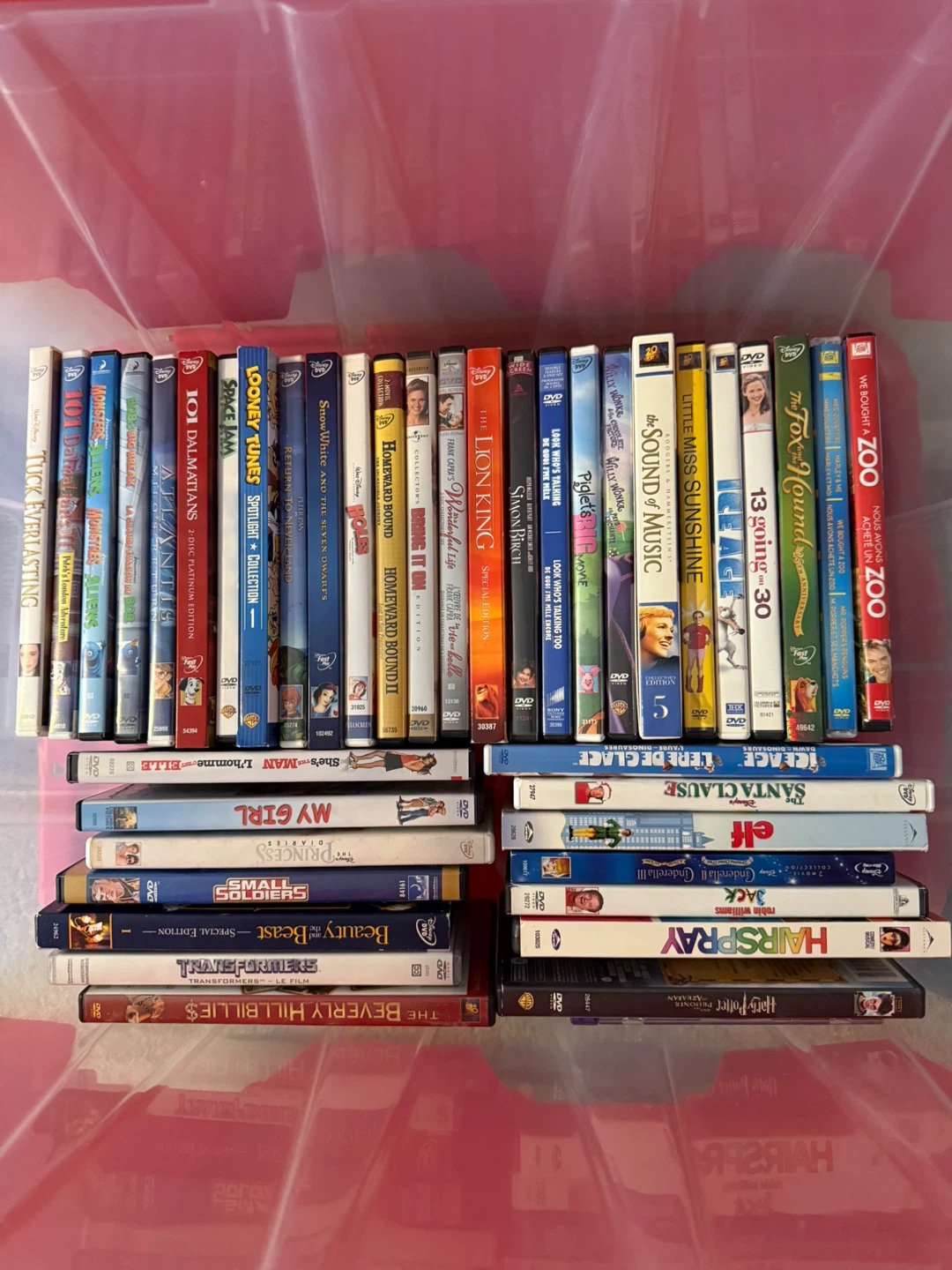 Mixed DVD kid friendly Lot- 40 Movies.