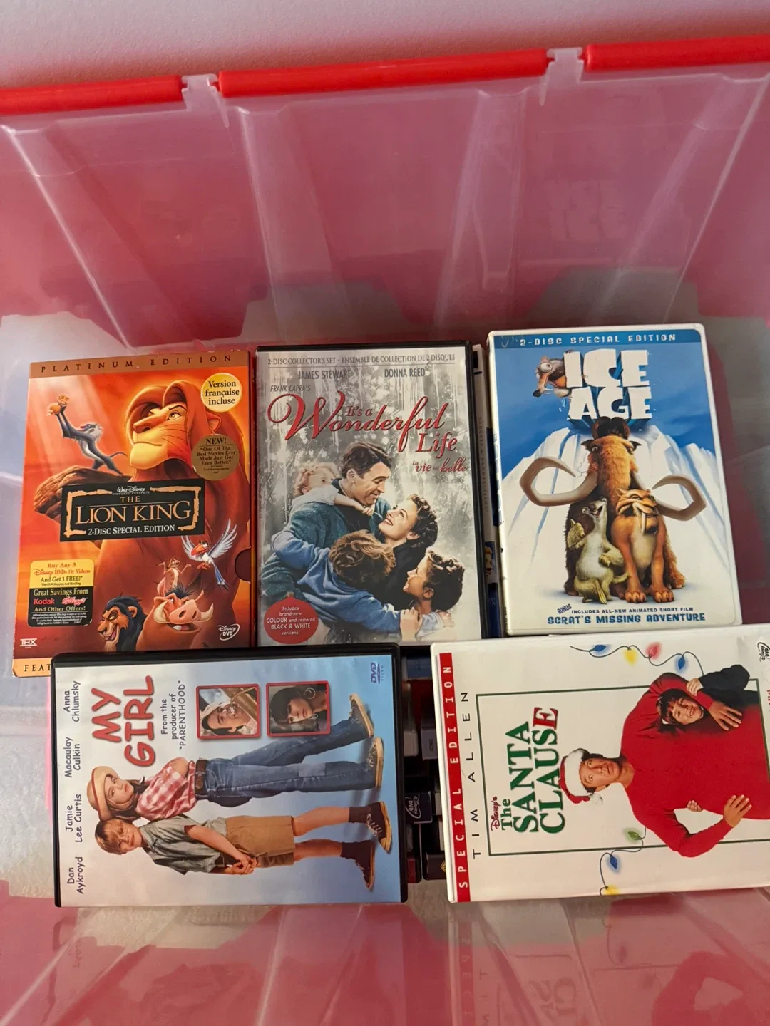 Mixed DVD kid friendly Lot- Movies image indicator(2)