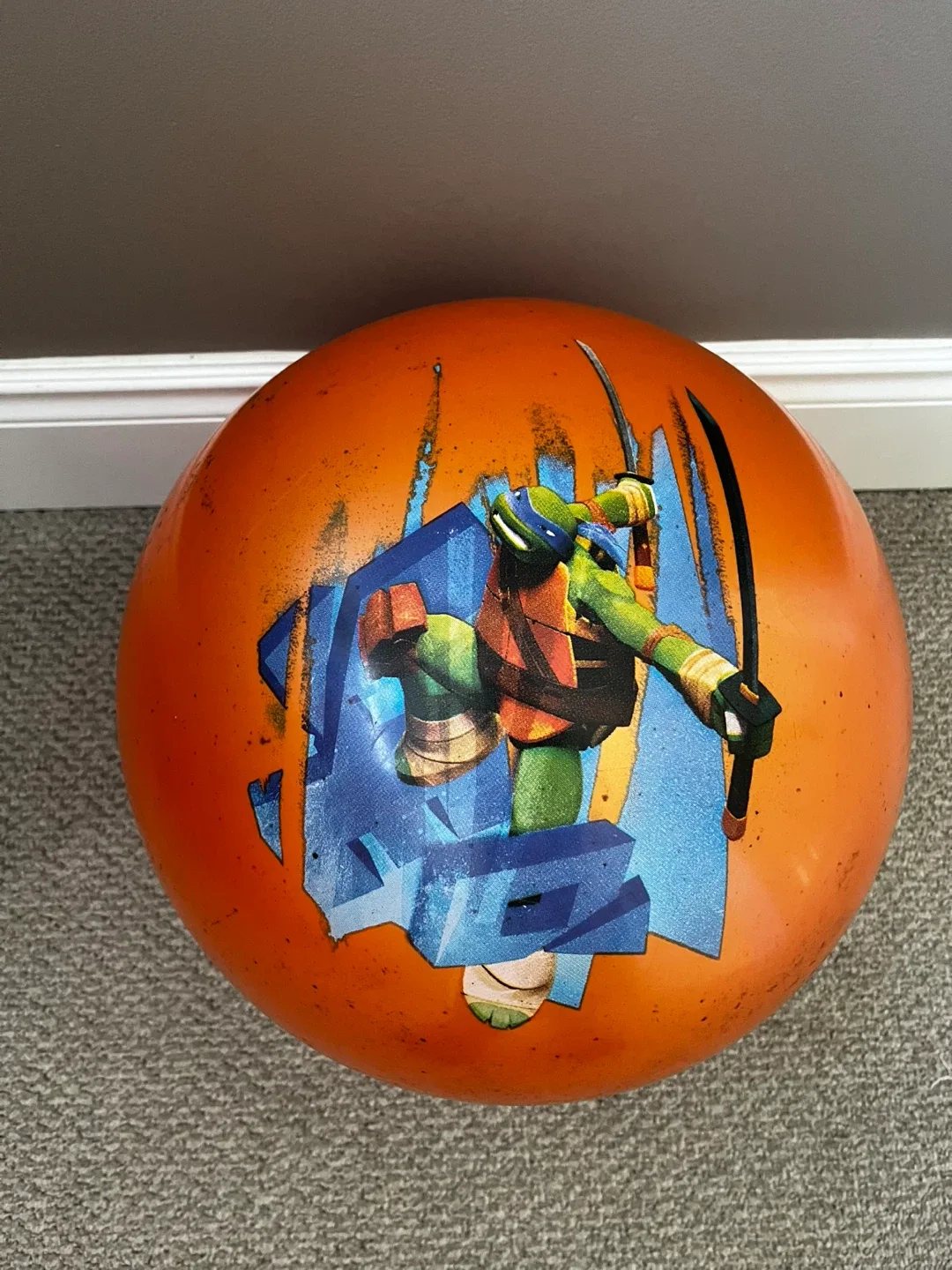 Orange TMNT Ninja Turtle Ball