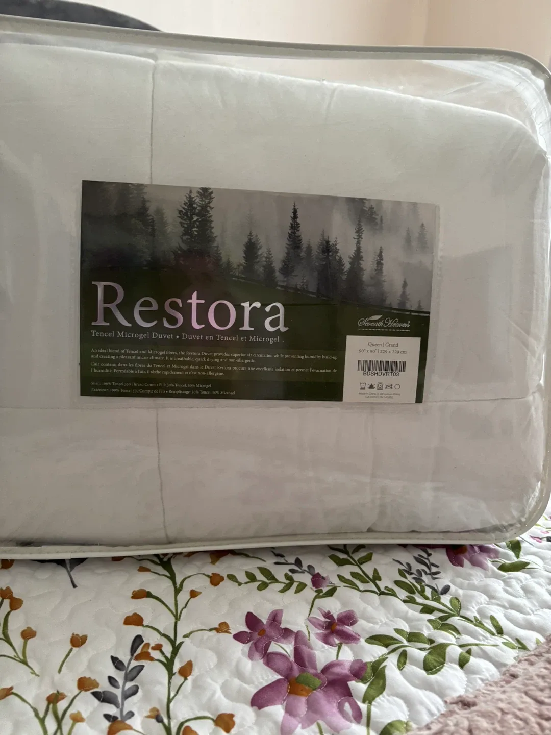 Restora Tencel Microgel Duvet - Queen Size image indicator(2)