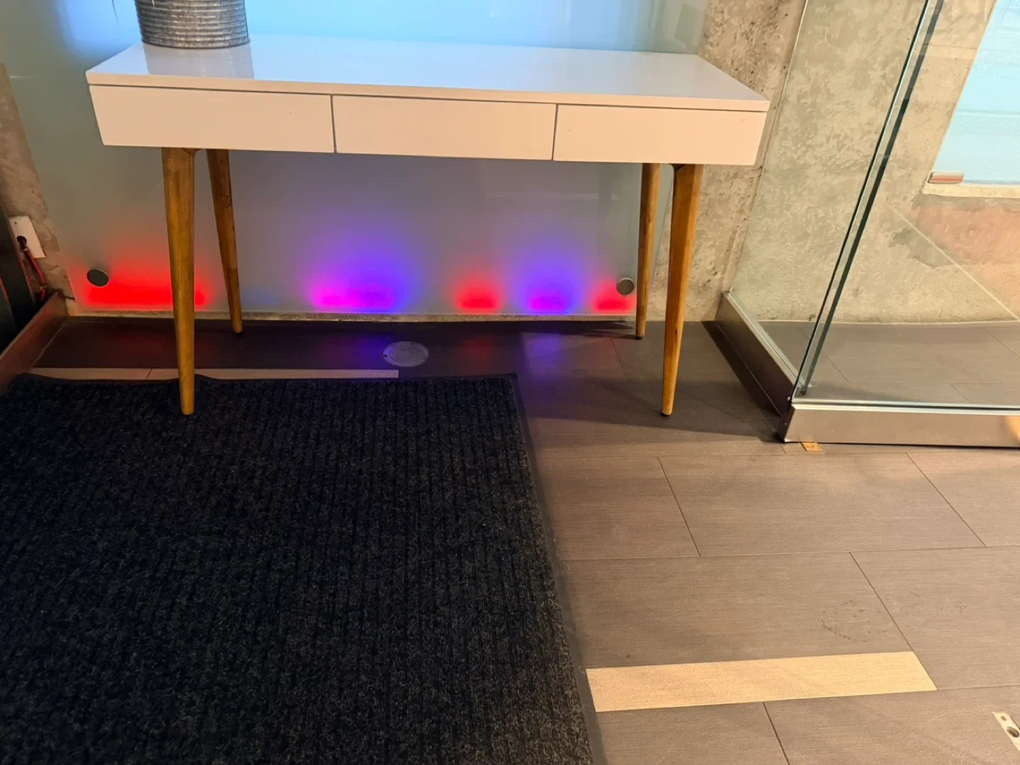 Free White Desk/table with Drawers