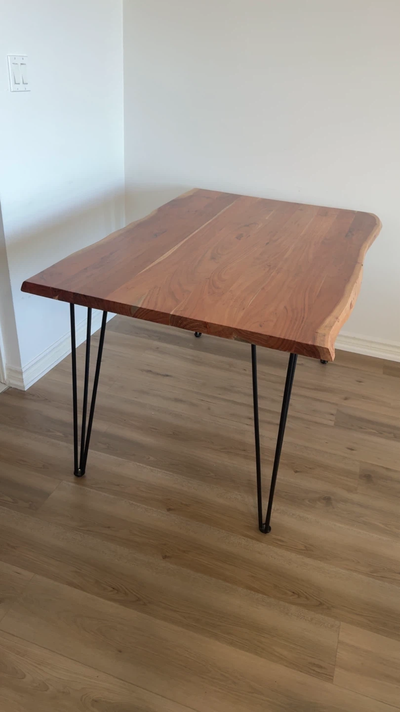 Dining Table with Hairpin Legs 55"x36" - photo 4