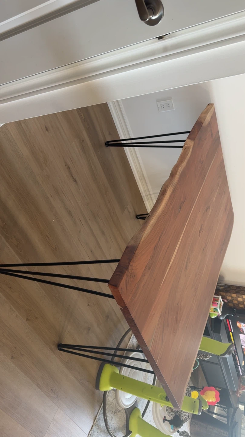 Dining Table with Hairpin Legs 55"x36" - photo 2