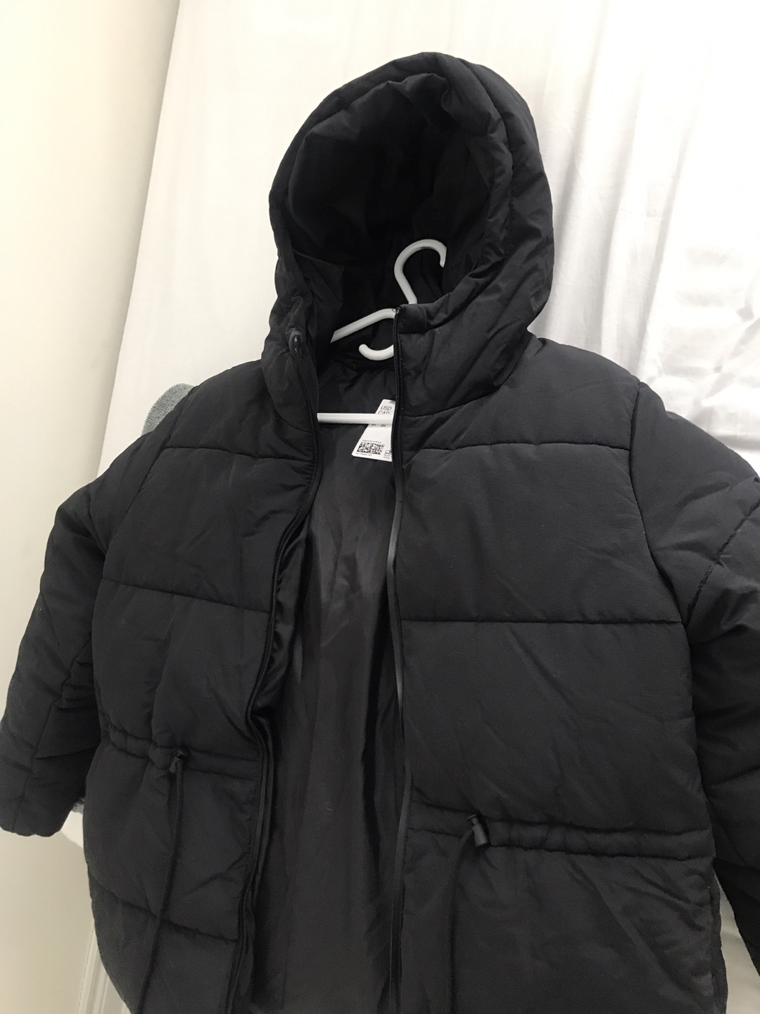H&M Divided Black Puffer Jacket - Size S - photo 2